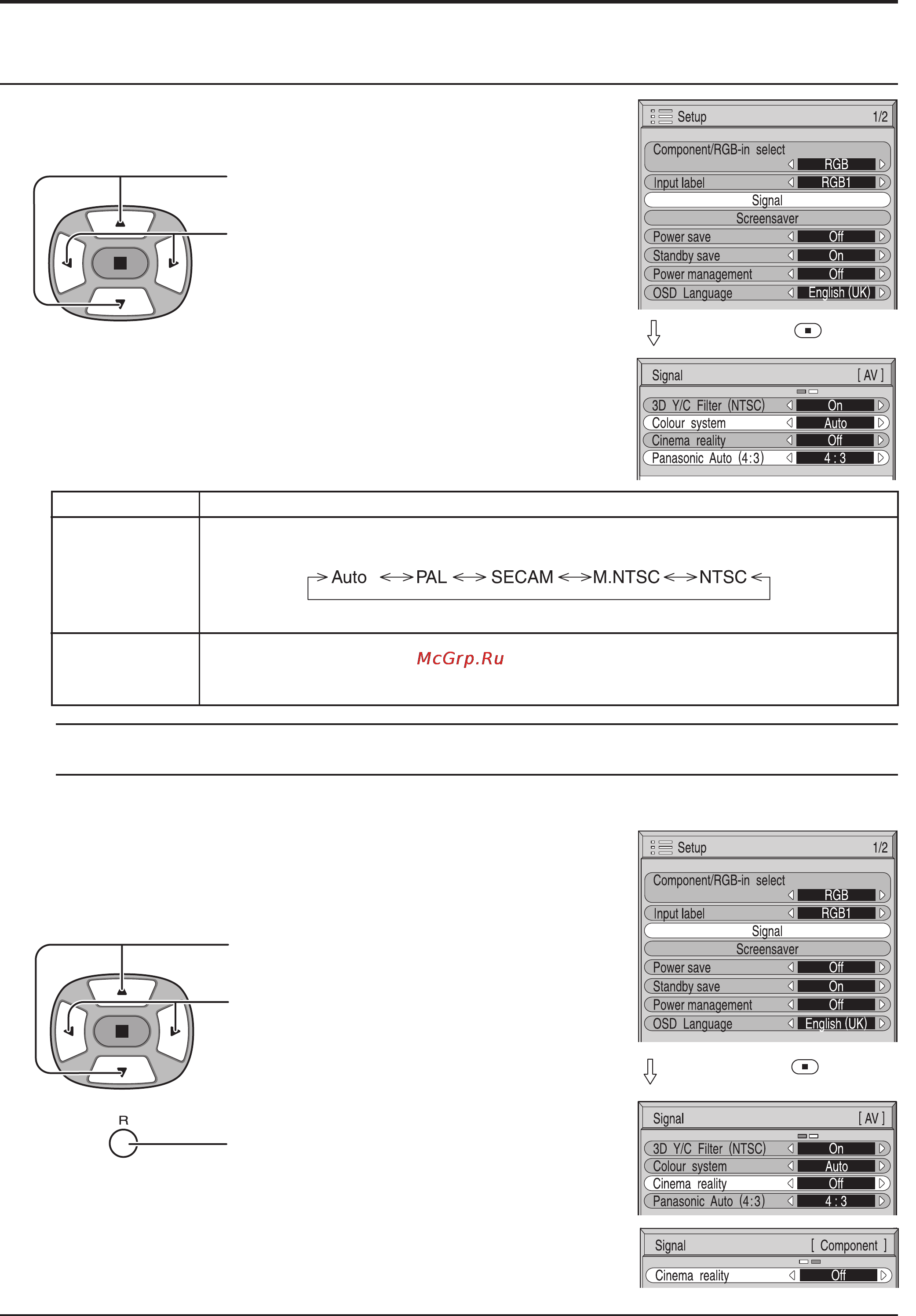Panasonic TH-42PHW6 Инструкция по эксплуатации онлайн [31/36] 35934