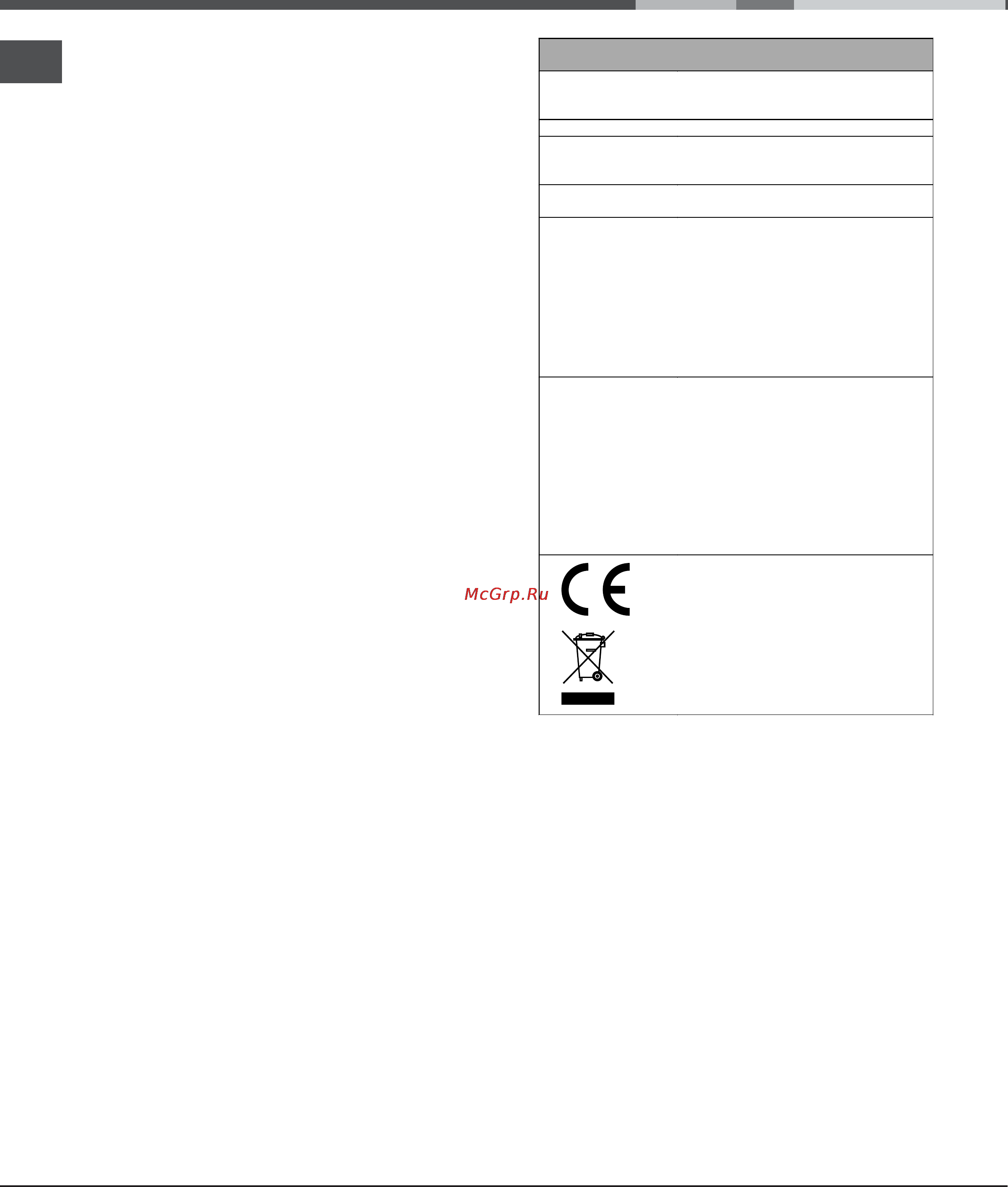 Hotpoint-Ariston C 3 VM5 R/HA Инструкция по эксплуатации онлайн [14/36] 35555