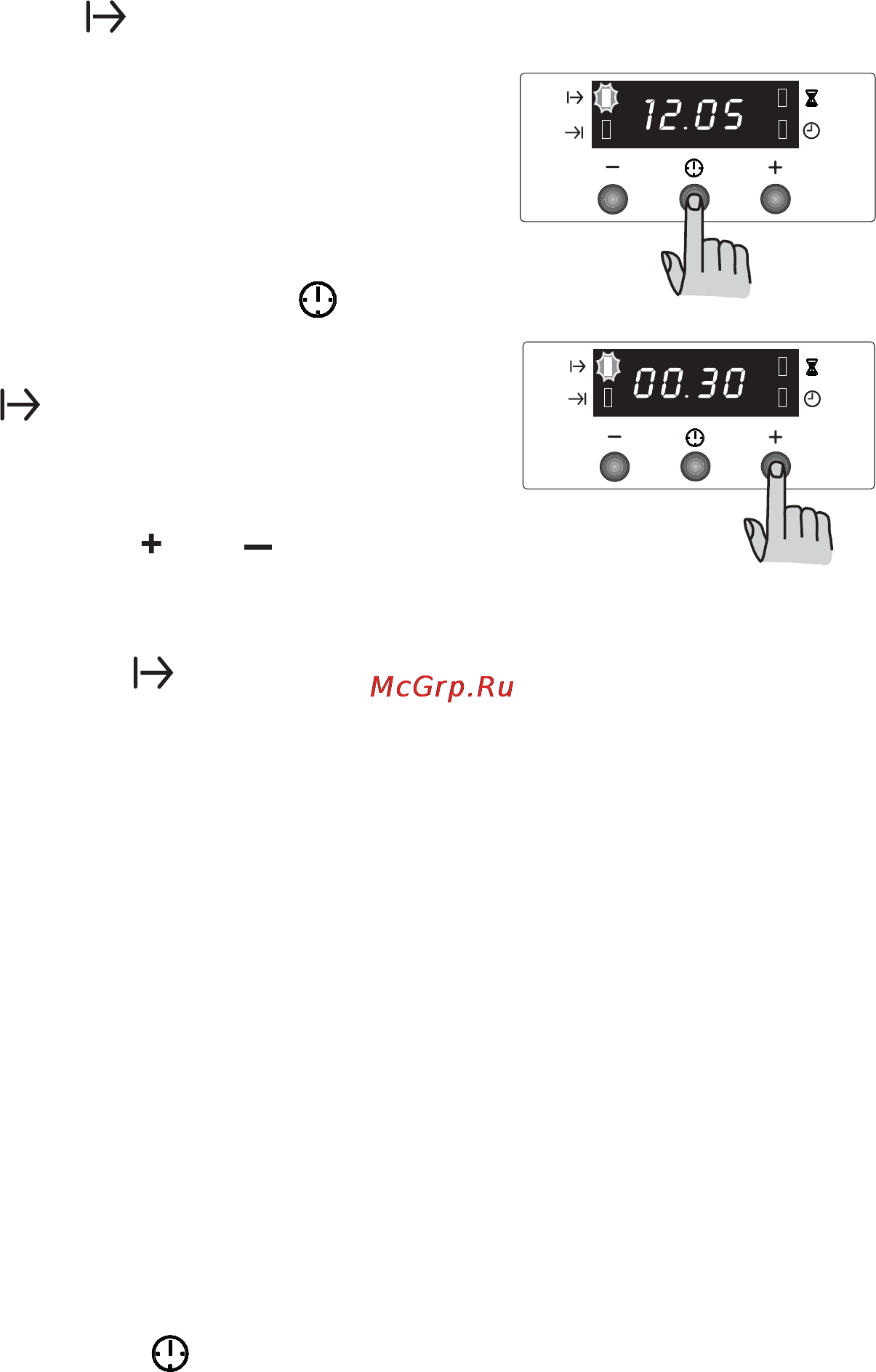 Electrolux EOG 23400 X [13/46] Режим продолжительность приготовления