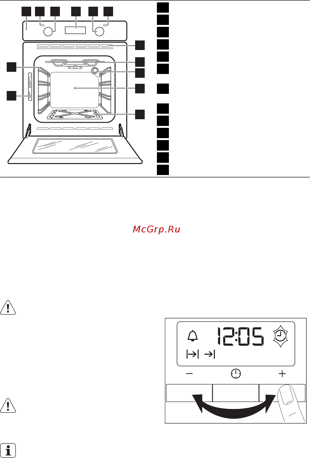 Electrolux EOG 1400 AOX [30/48] Опис виробу