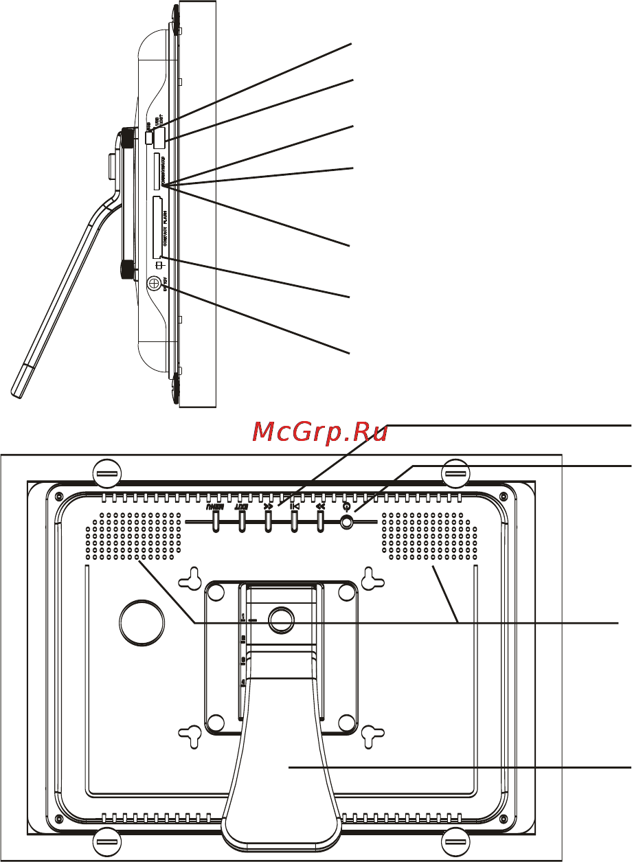 Digma PF-1004WD [5/20] Схема устройства