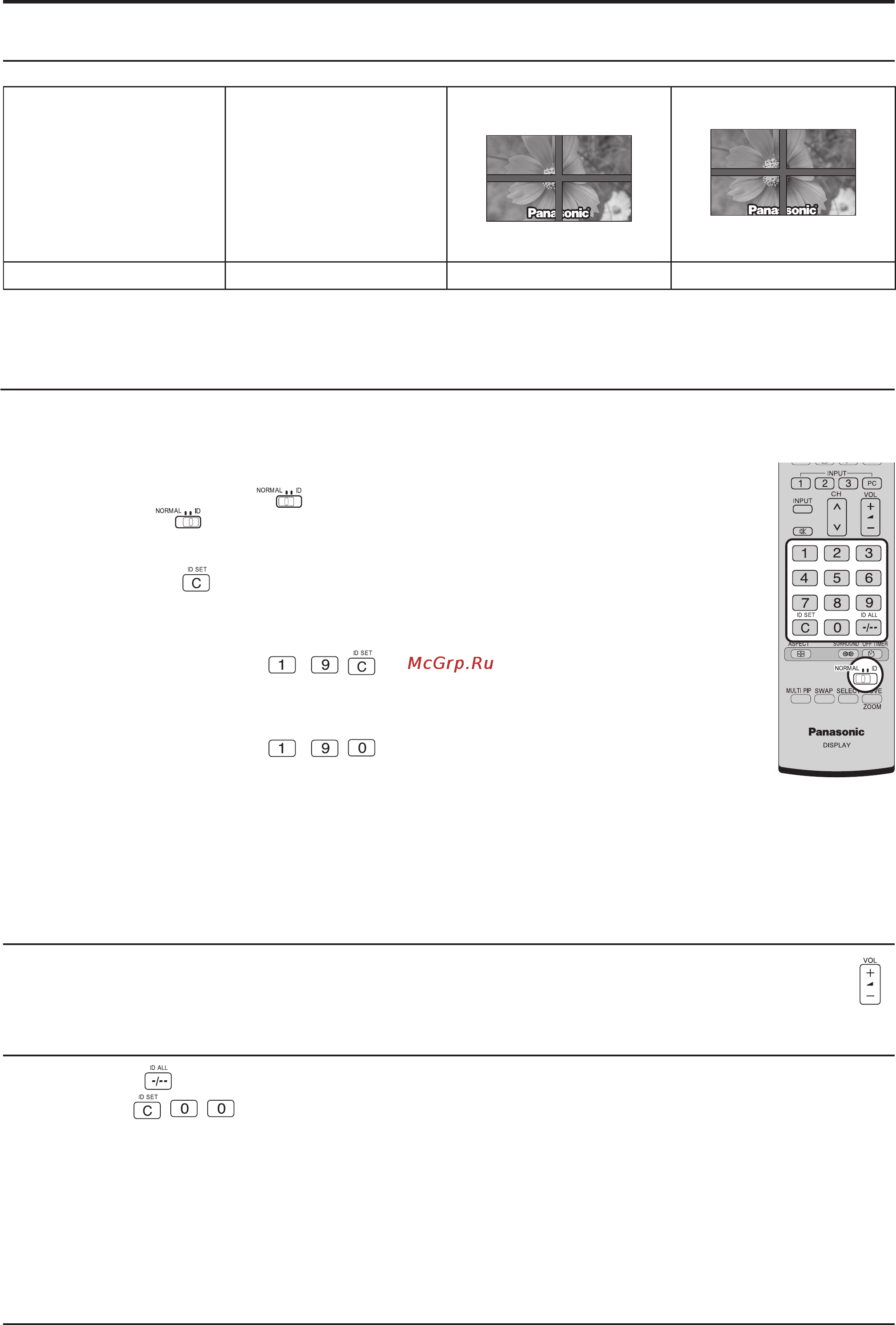 Panasonic TH-42PH9WS [35/48] Настройка f скрывать видео на стыке