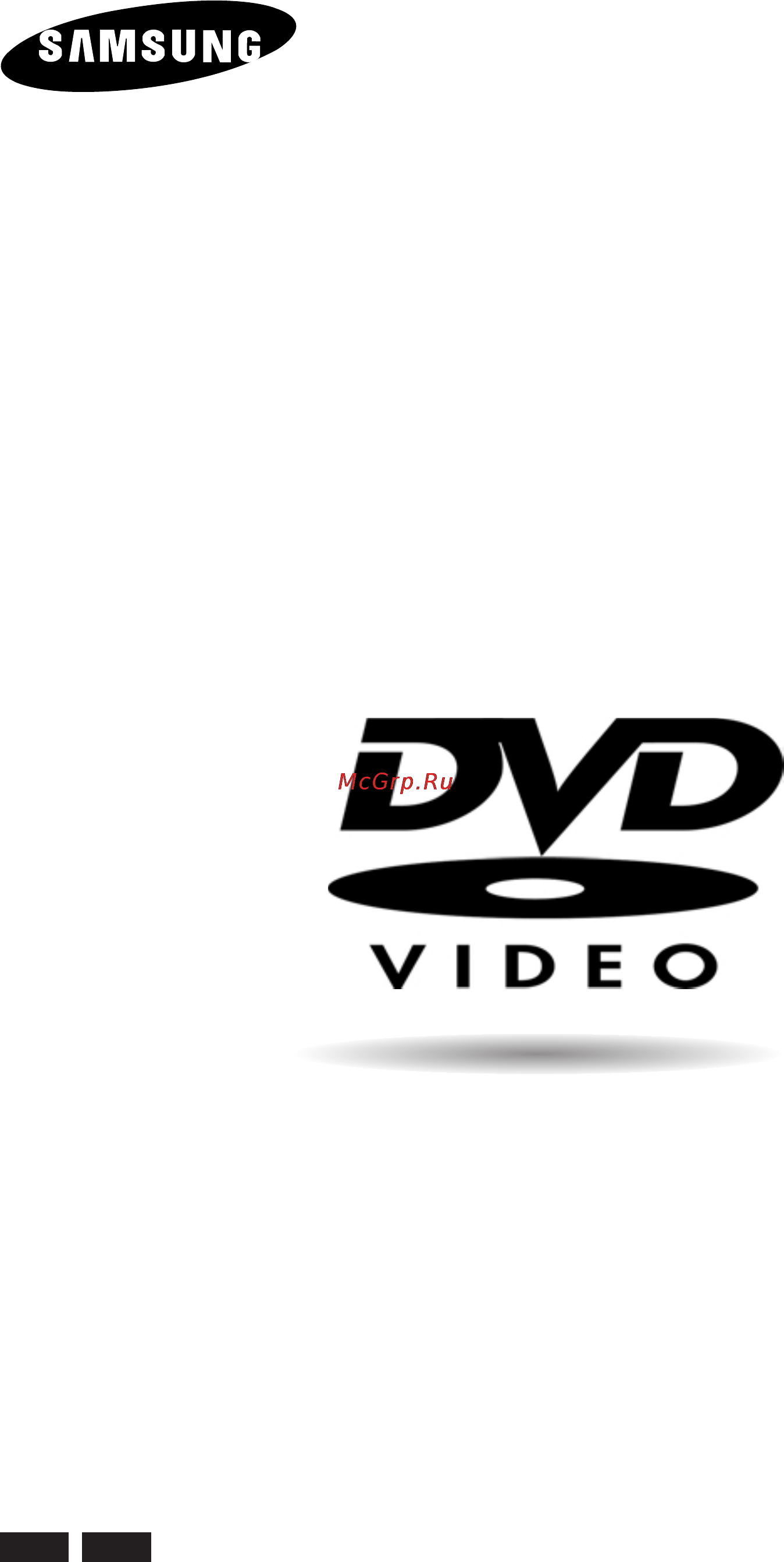 Samsung DVD-P350K Инструкция по эксплуатации онлайн