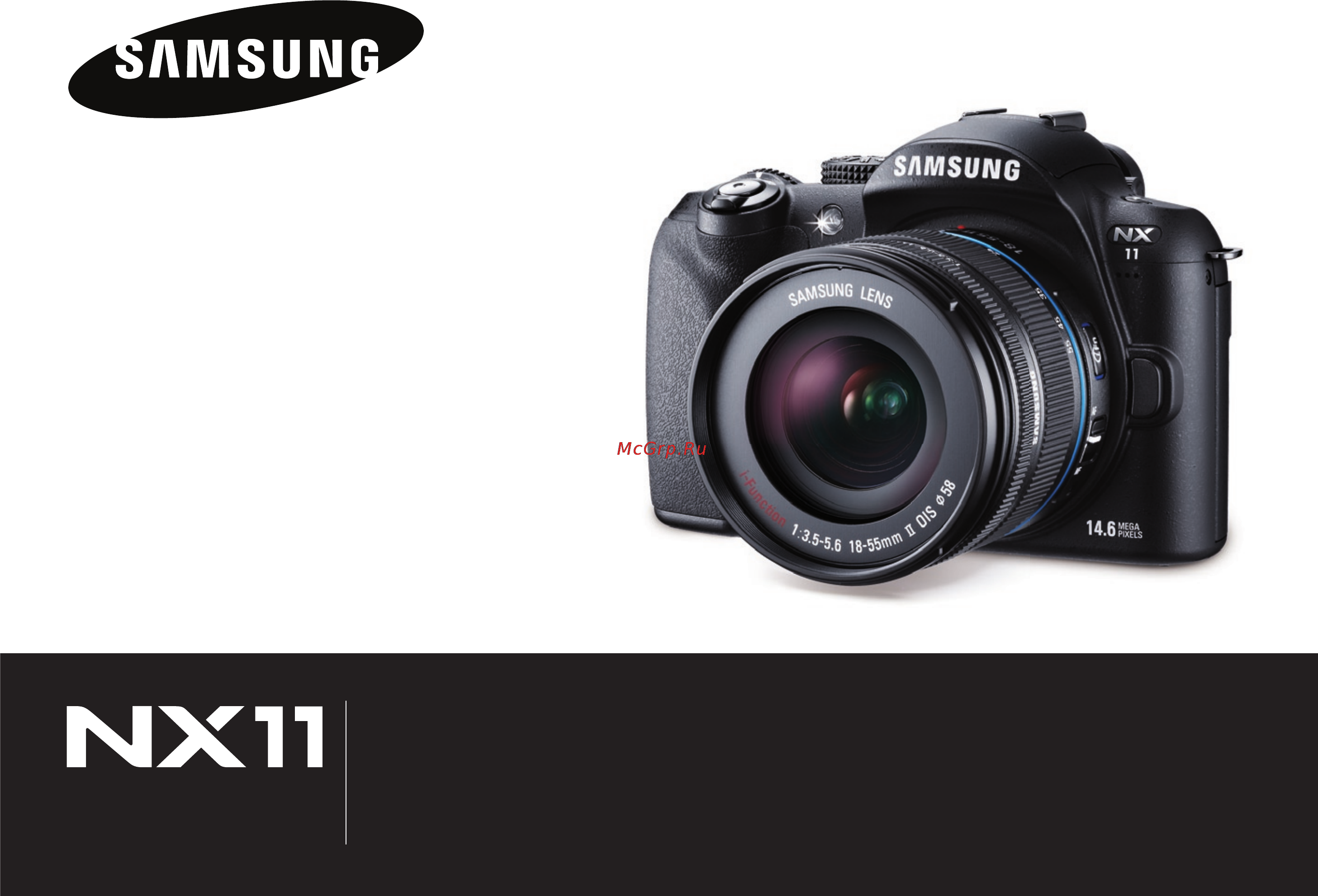 Samsung NX11 18-55 Black Инструкция по эксплуатации онлайн