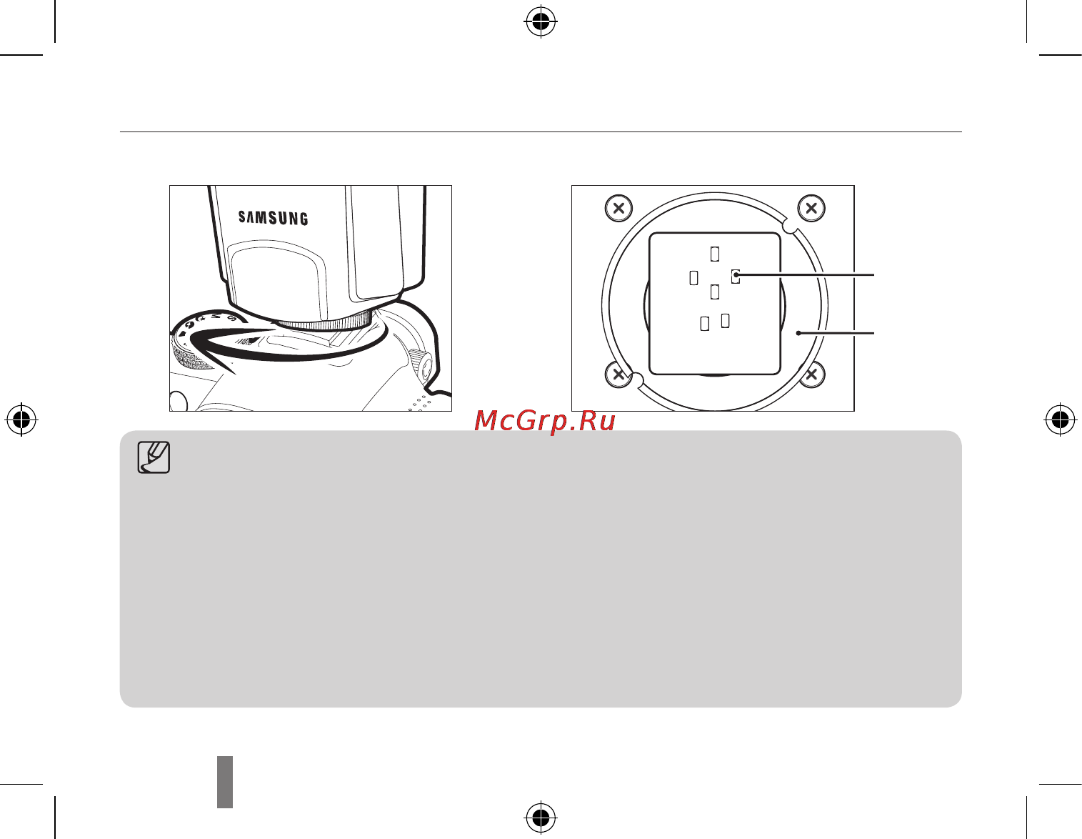 Samsung ED-SEF42A for NX10 [16/28] Использование вспышки