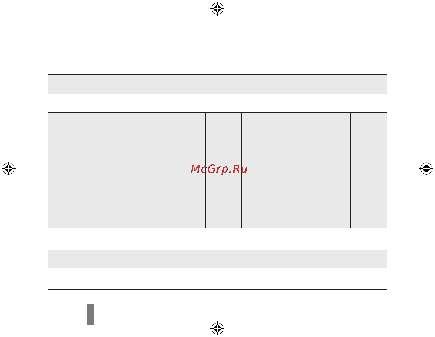Samsung ED-SEF42A for NX10 [24/28] Технические характеристики