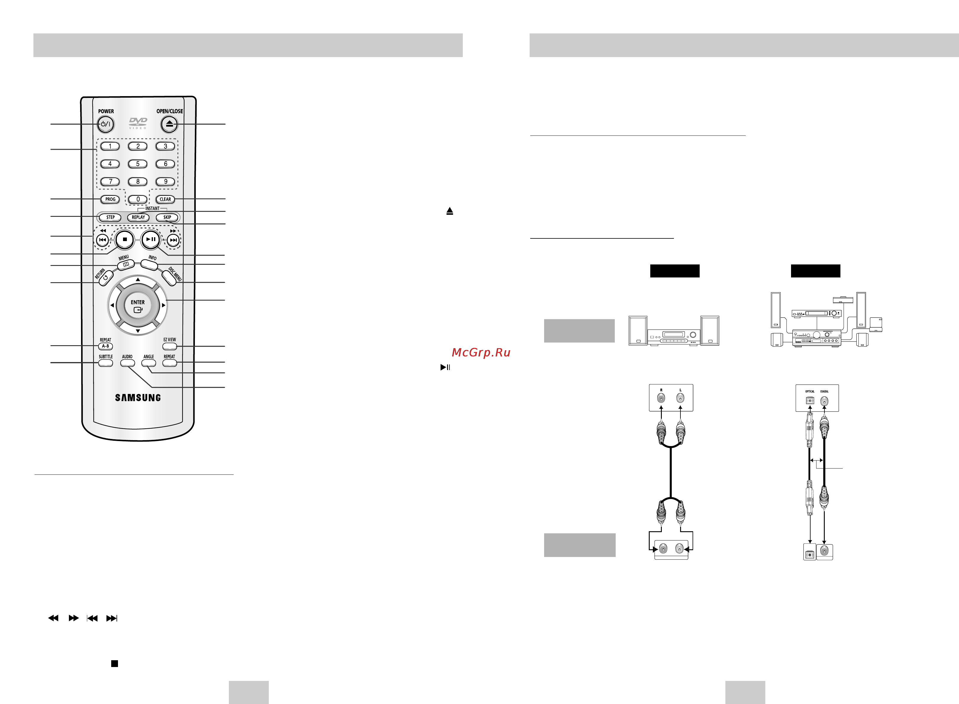 Samsung DVD-P249M [5/18] Ç ó òôóòó ôó íî âìëﬂ