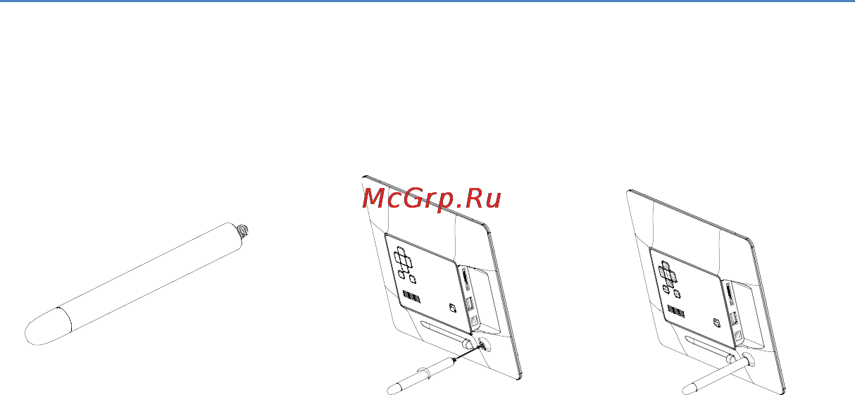 Nexx DPF-10MCA [13/37] Крепление подставки