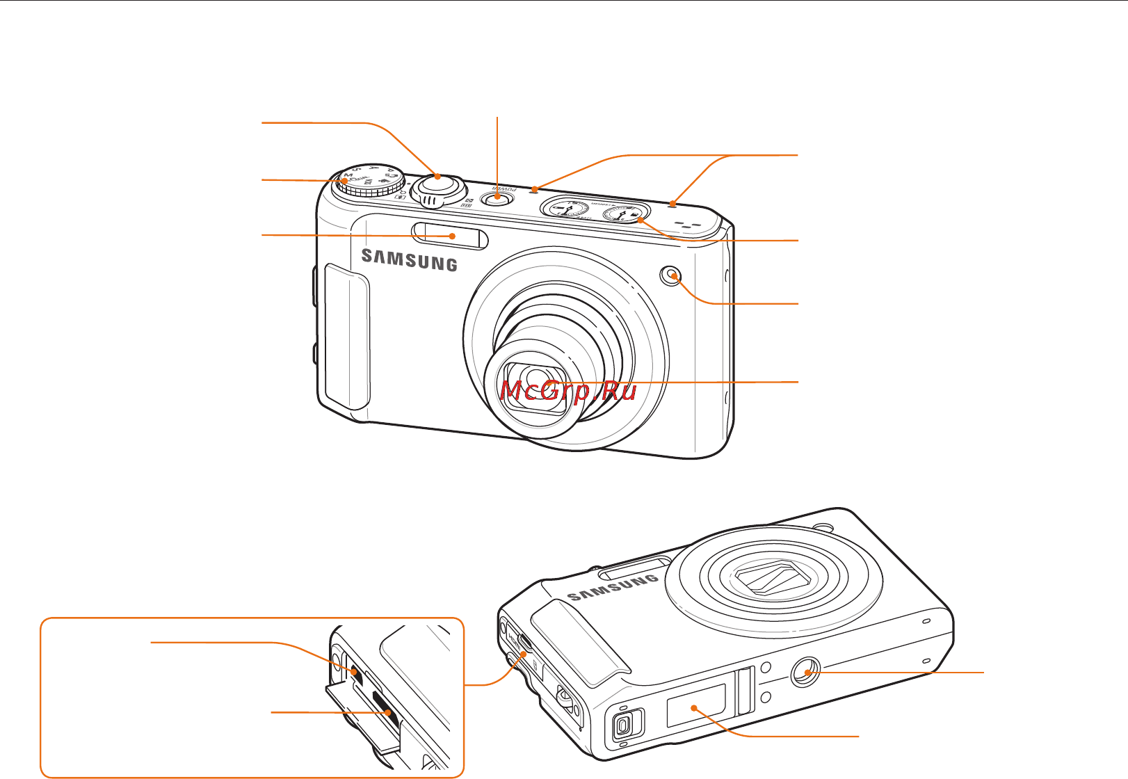 Samsung WB2000 Black [16/133] Устройство камеры