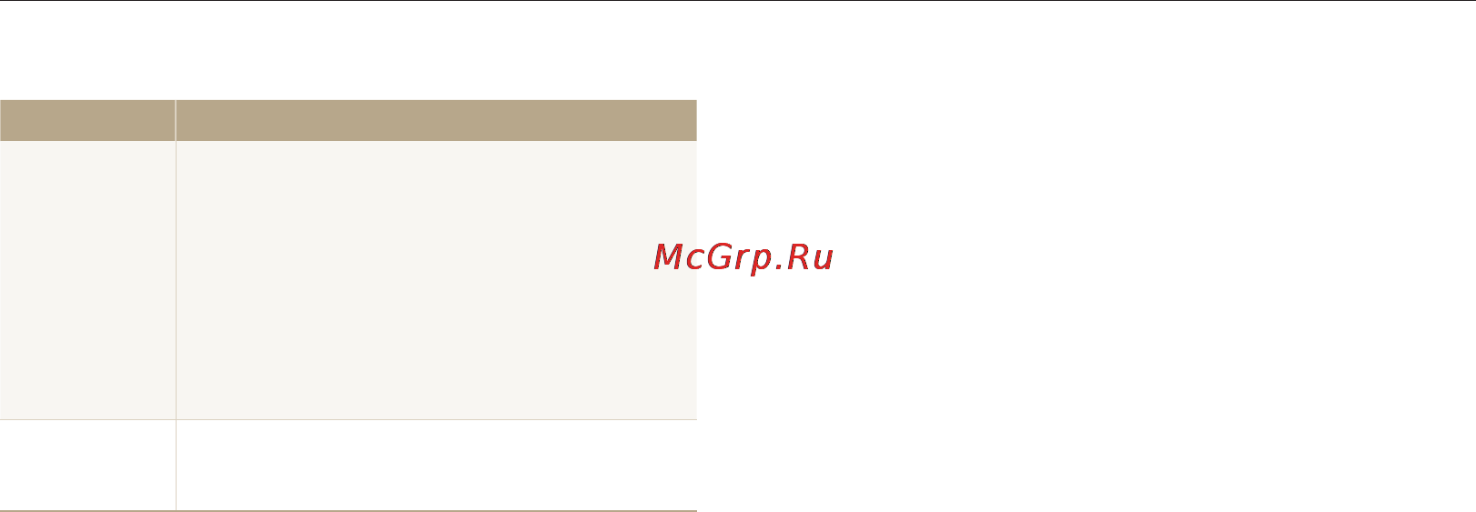 Samsung EX1 Grey [109/130] Меню настроек камеры