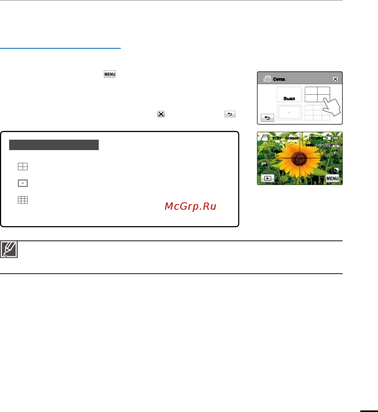 Samsung HMX-T10WP White [71/123] Сетка
