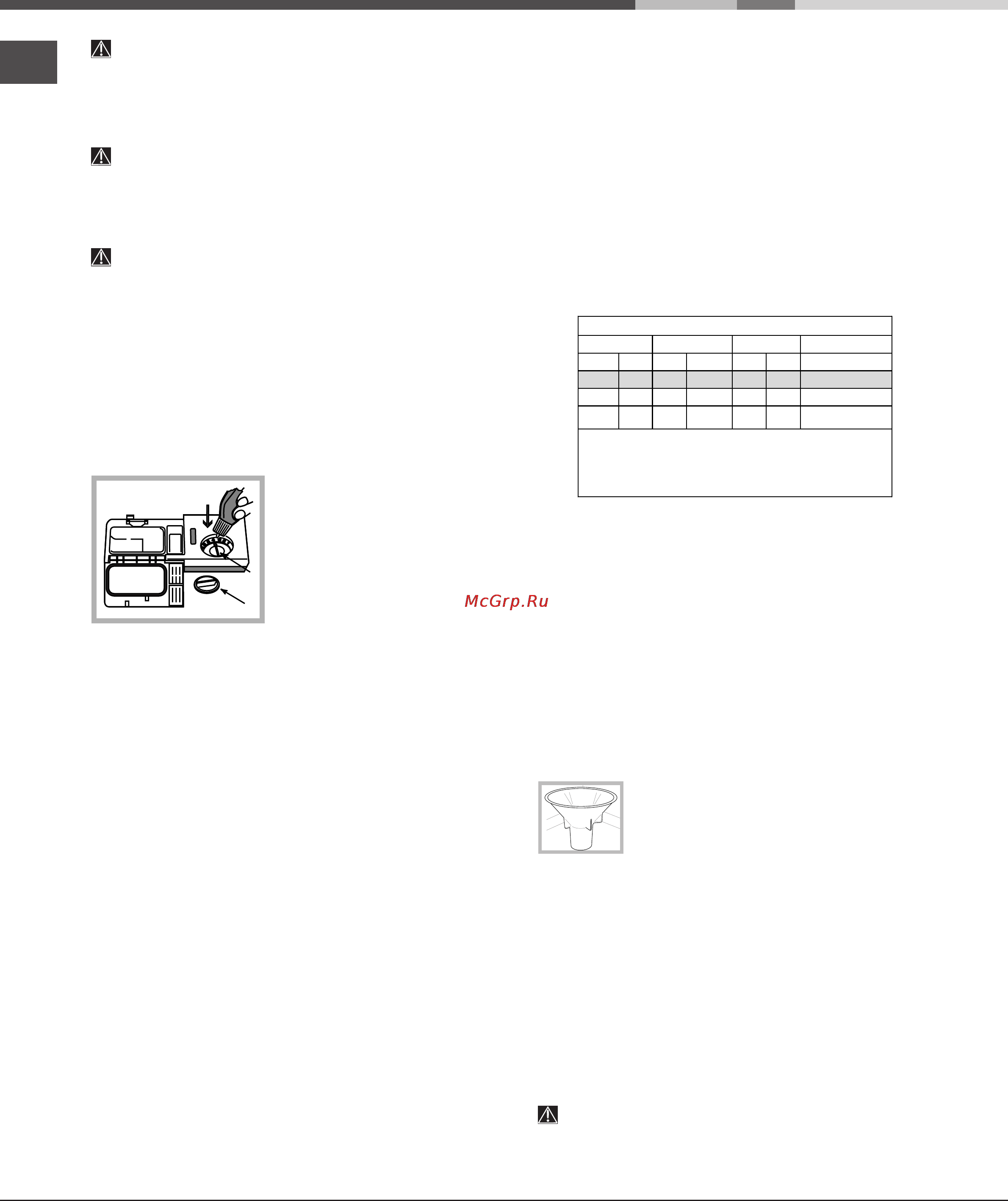 Hotpoint-Ariston LST 11477 [20/24] Only use products which have been