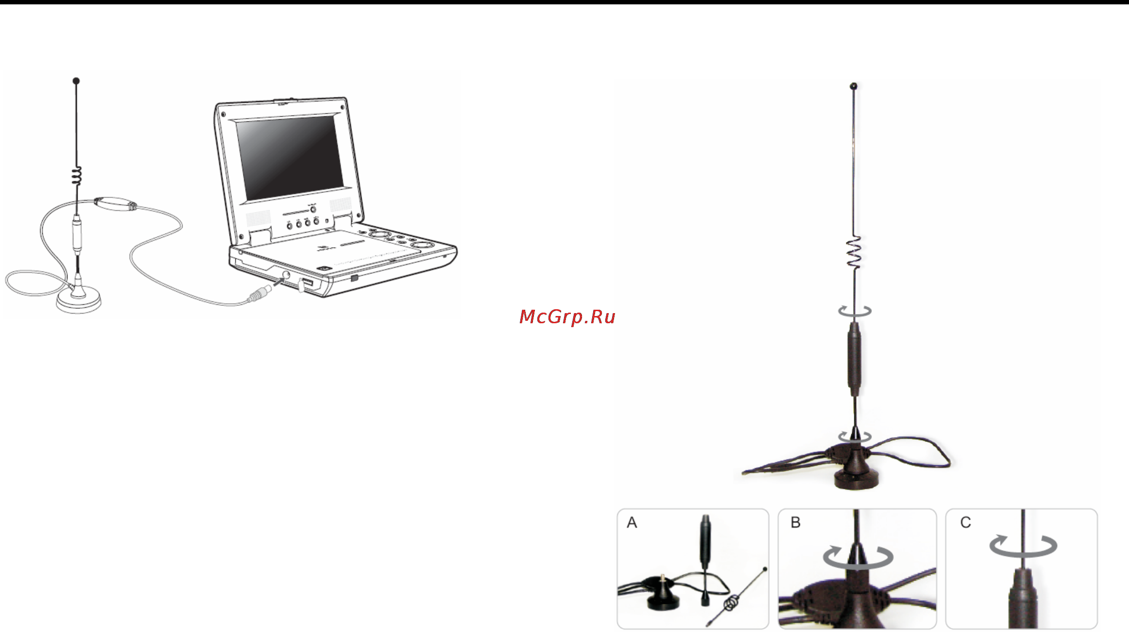 Nexx NDV-7100 [12/39] Подключение телевизионной антенны