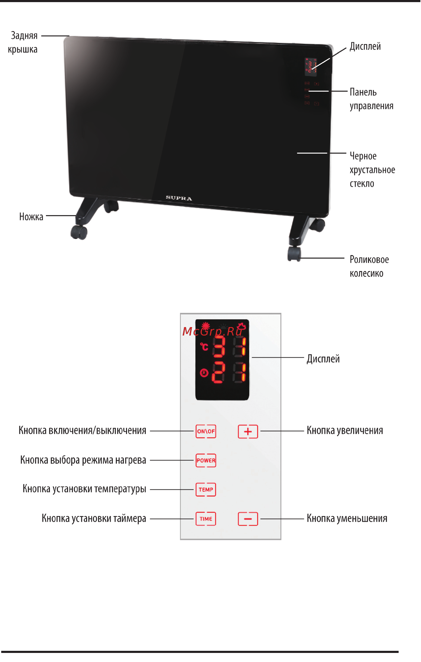 Supra ECS-251 Black [5/12] Руководство по эксплуатации