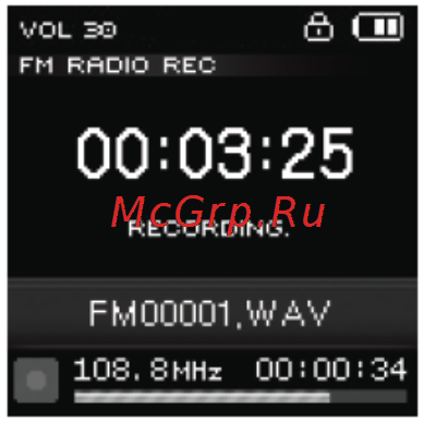 Nexx NMP-150 [32/49] Запись радио