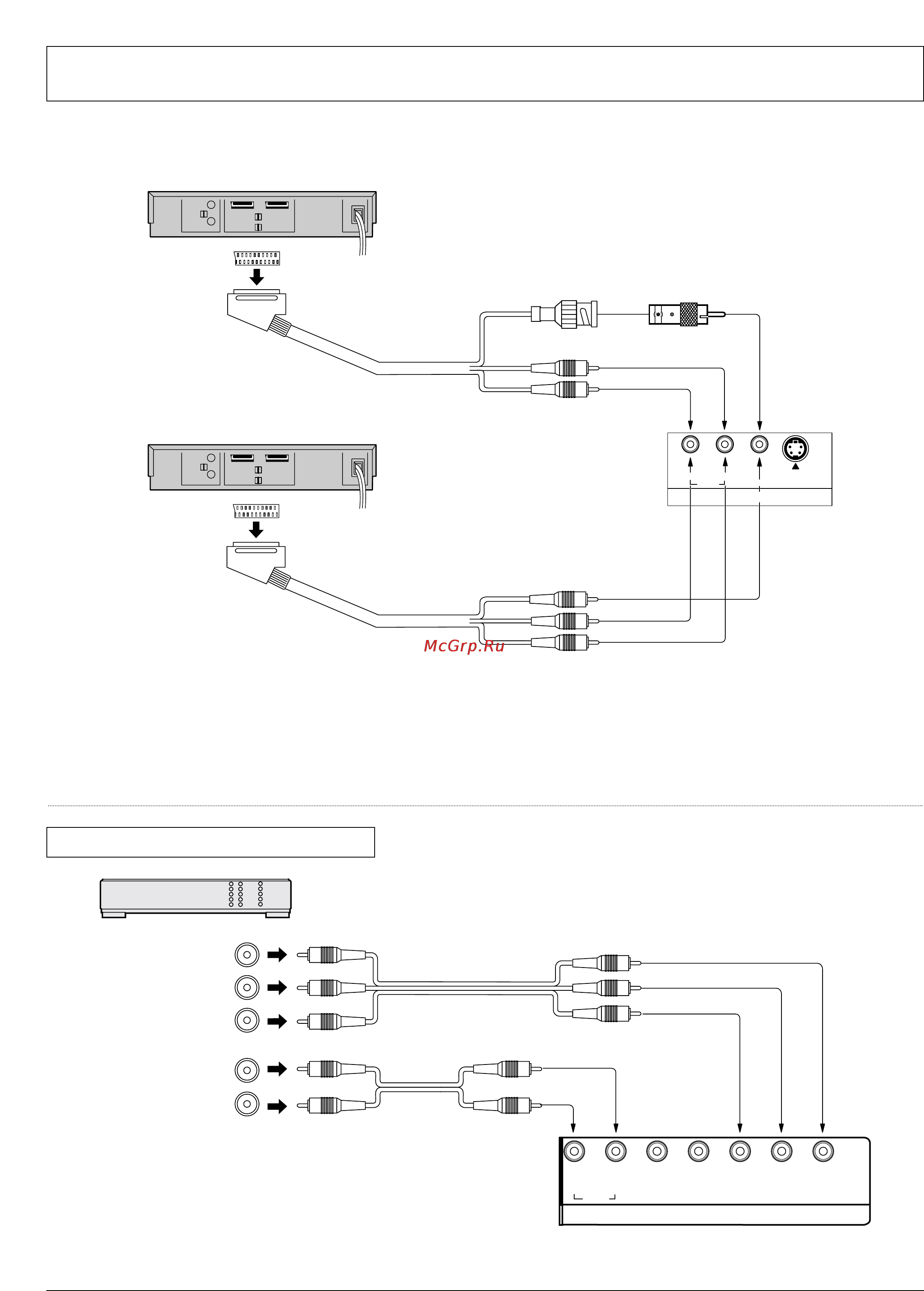 Panasonic TH-42PW4RZ [11/36] Как выполнить подключение к входным разъемам component rgb