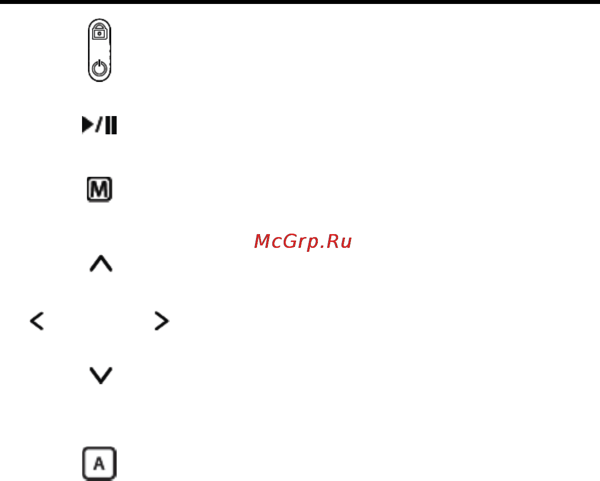 Nexx NMP-200 [14/53] Функции кнопок