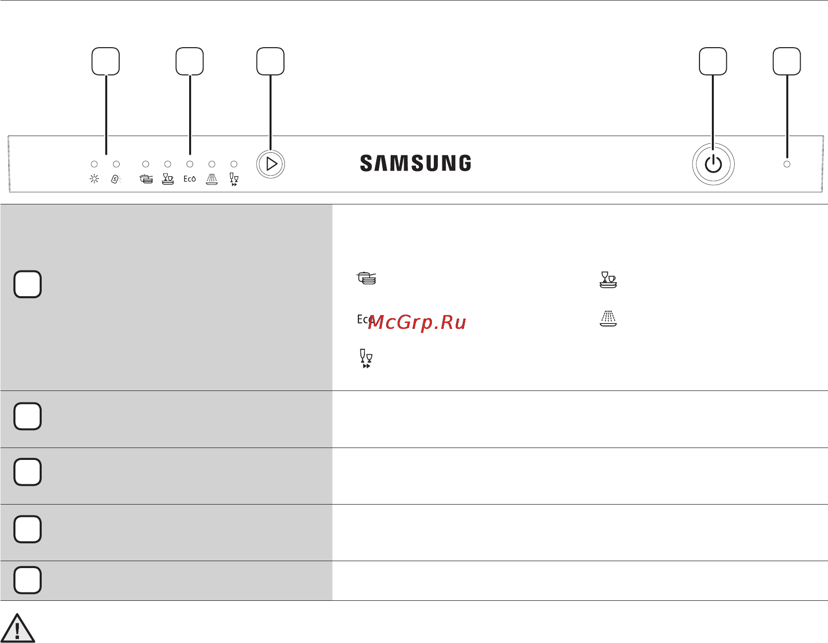 Samsung DM-M39AHC [6/36] _ детали и функции
