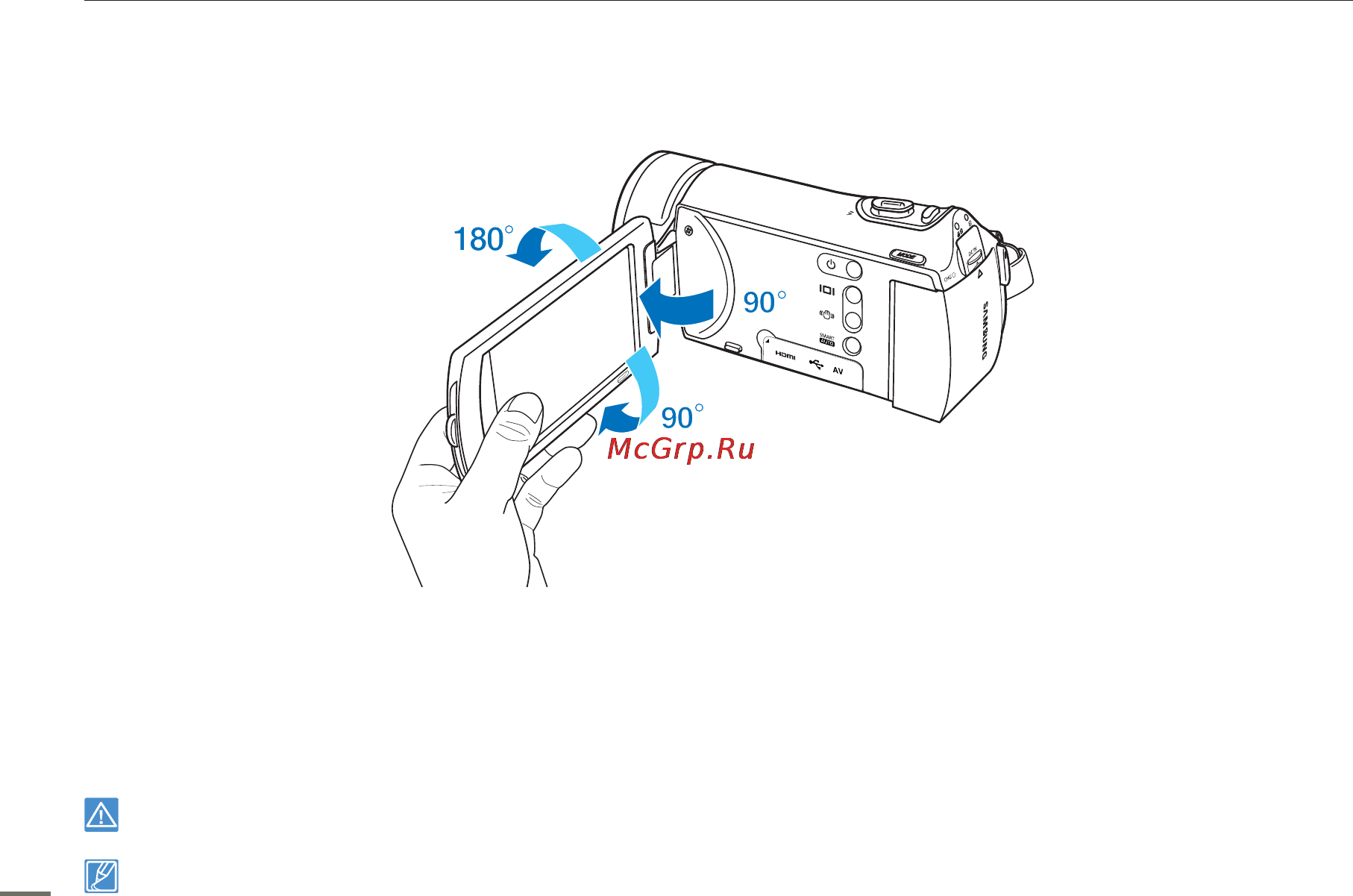 Samsung HMX-H300RP Red [28/118] Настройка жк экрана