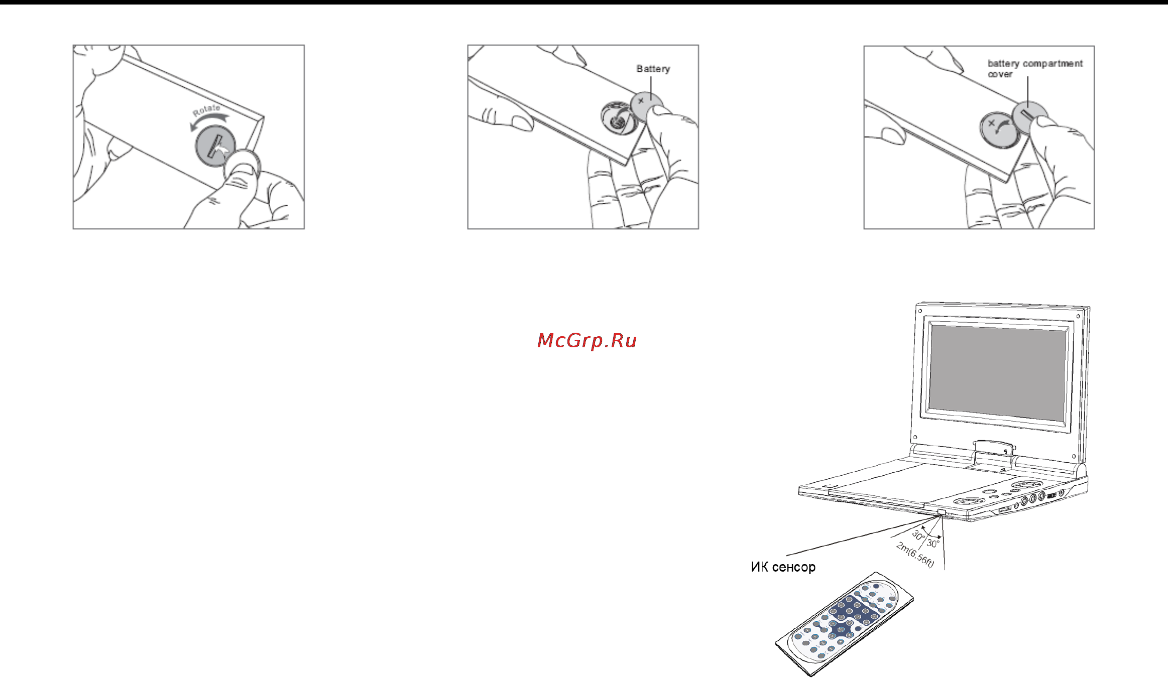 Nexx NDV-9300 [7/22] Использование пульта
