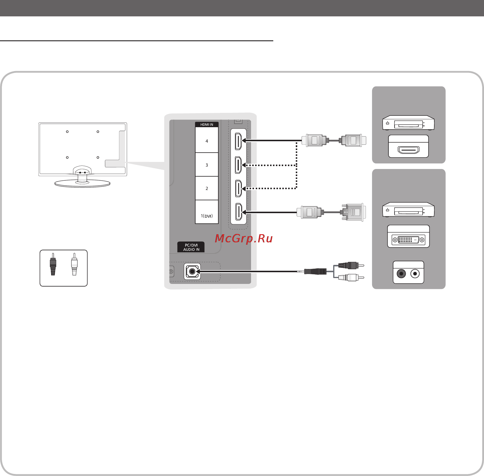 Samsung UE-32 C4000 PW [8/44] Подключение