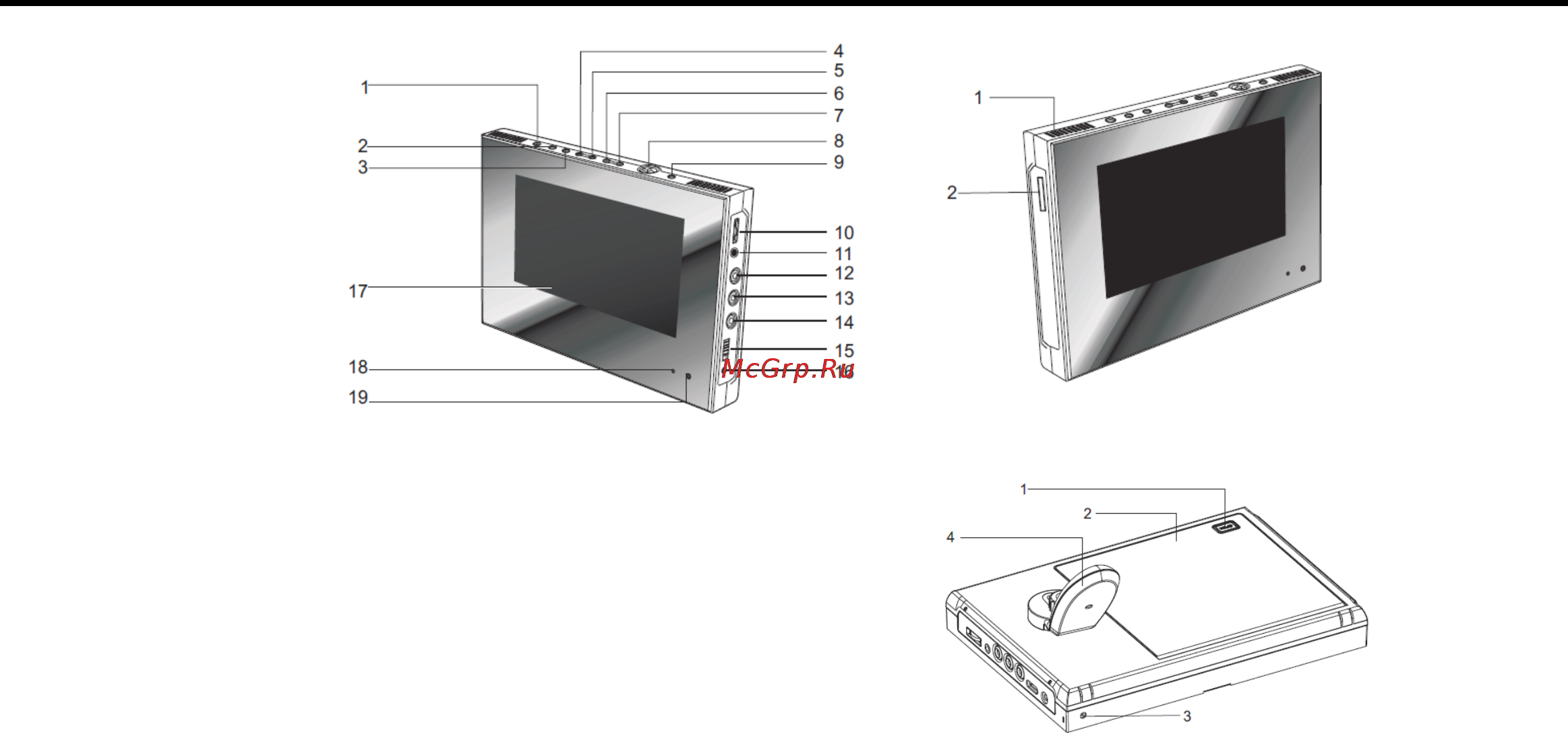 Nexx NDV-7500 [6/22] Внешний вид плеера