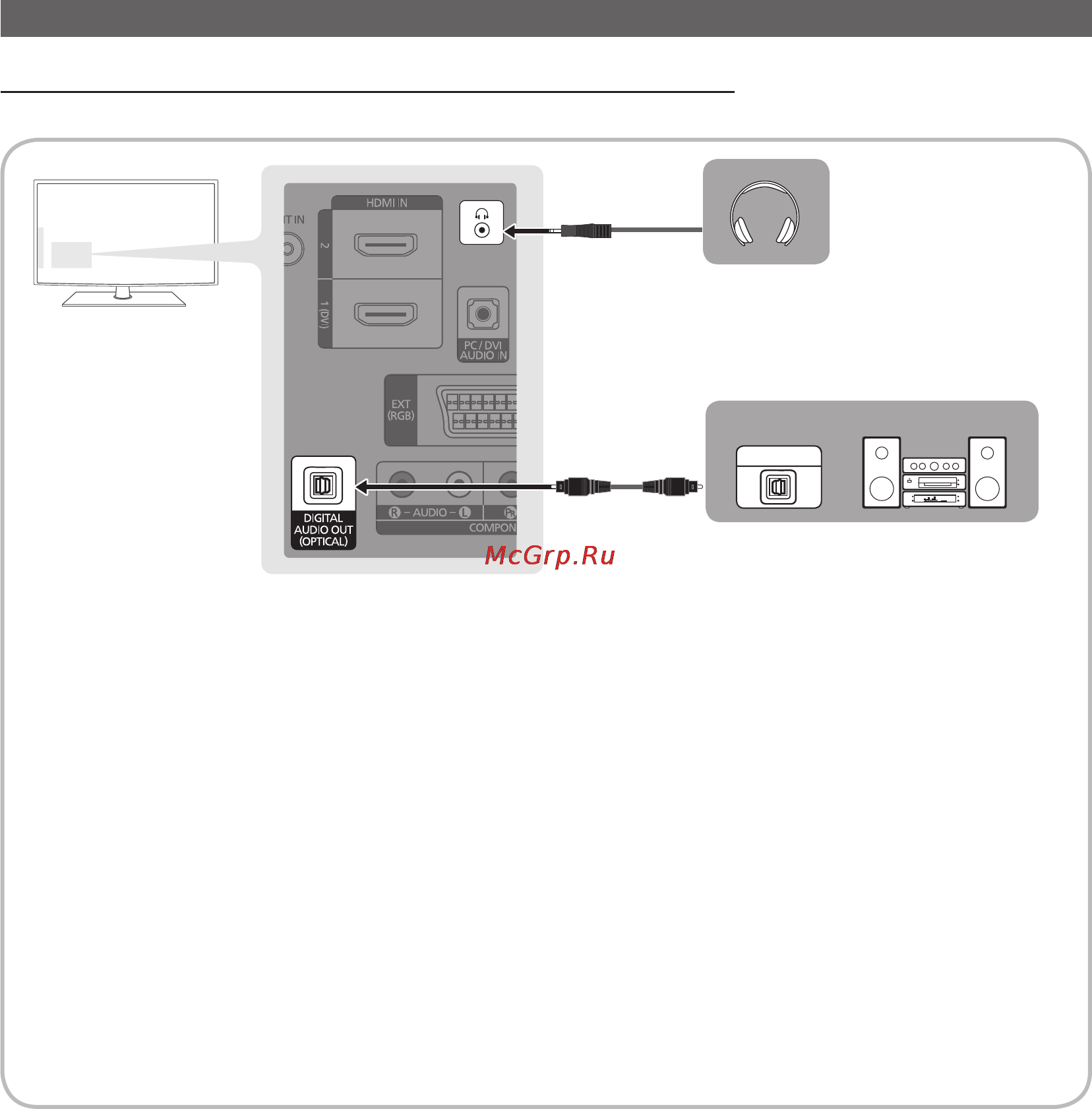 Samsung LE-40 C530 F1W [8/39] Подключение