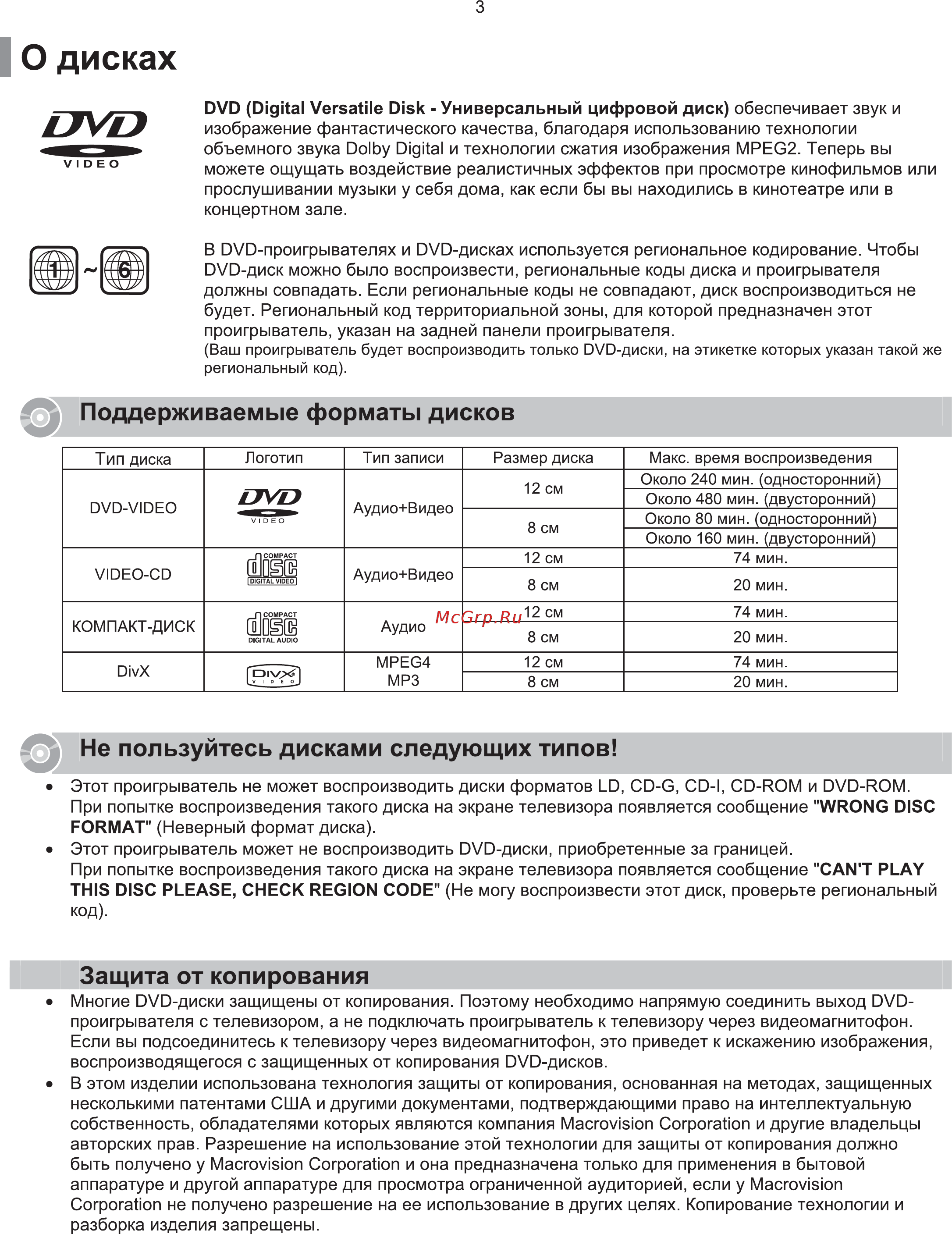 Samsung DVD-K250 (караоке) Инструкция по эксплуатации онлайн [4/65] 237516