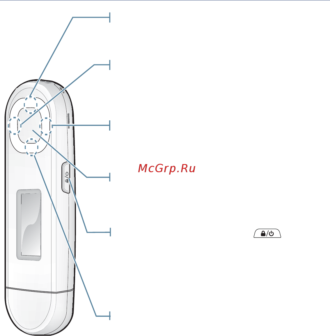 Samsung YP-U5 [10/65] Ваш mp3 плеер