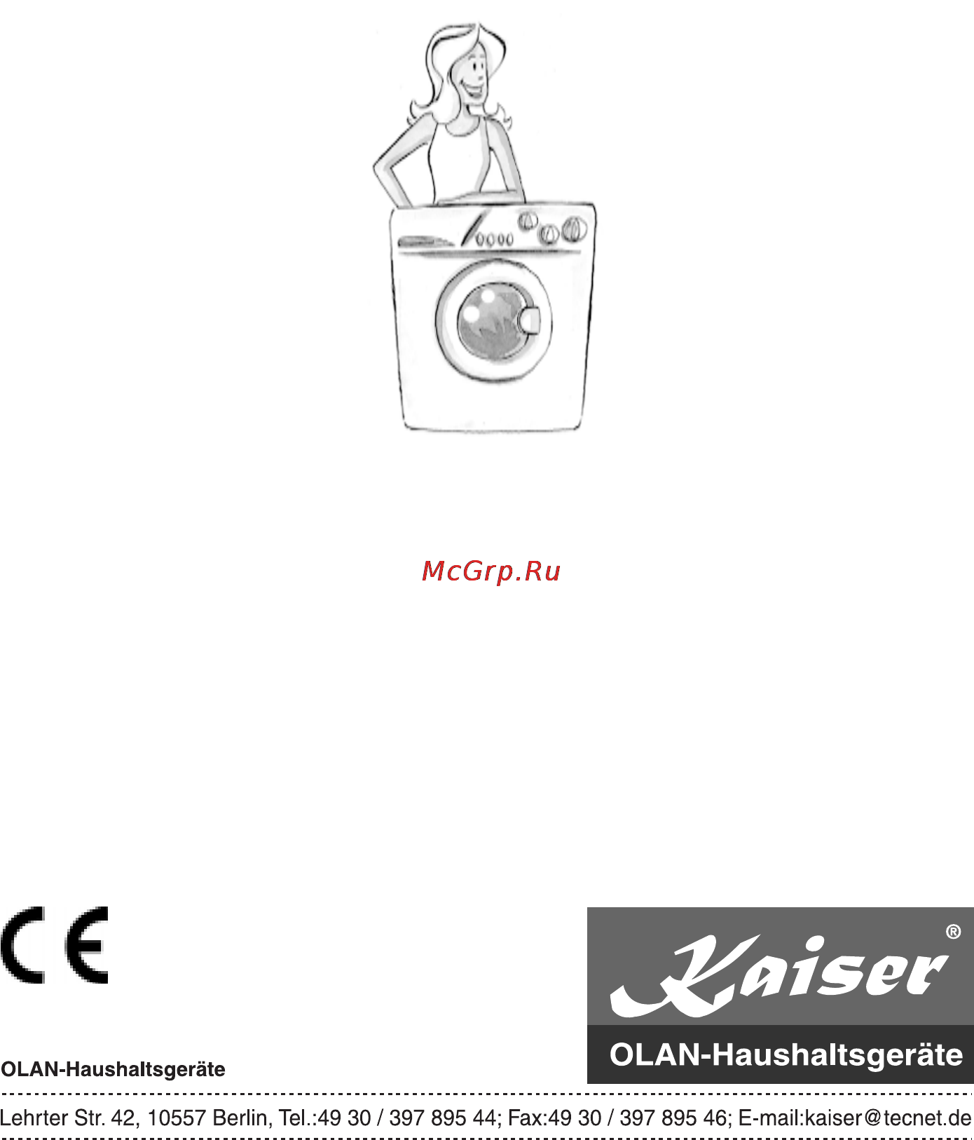 Kaiser W46.08TL [28/56] J aiser