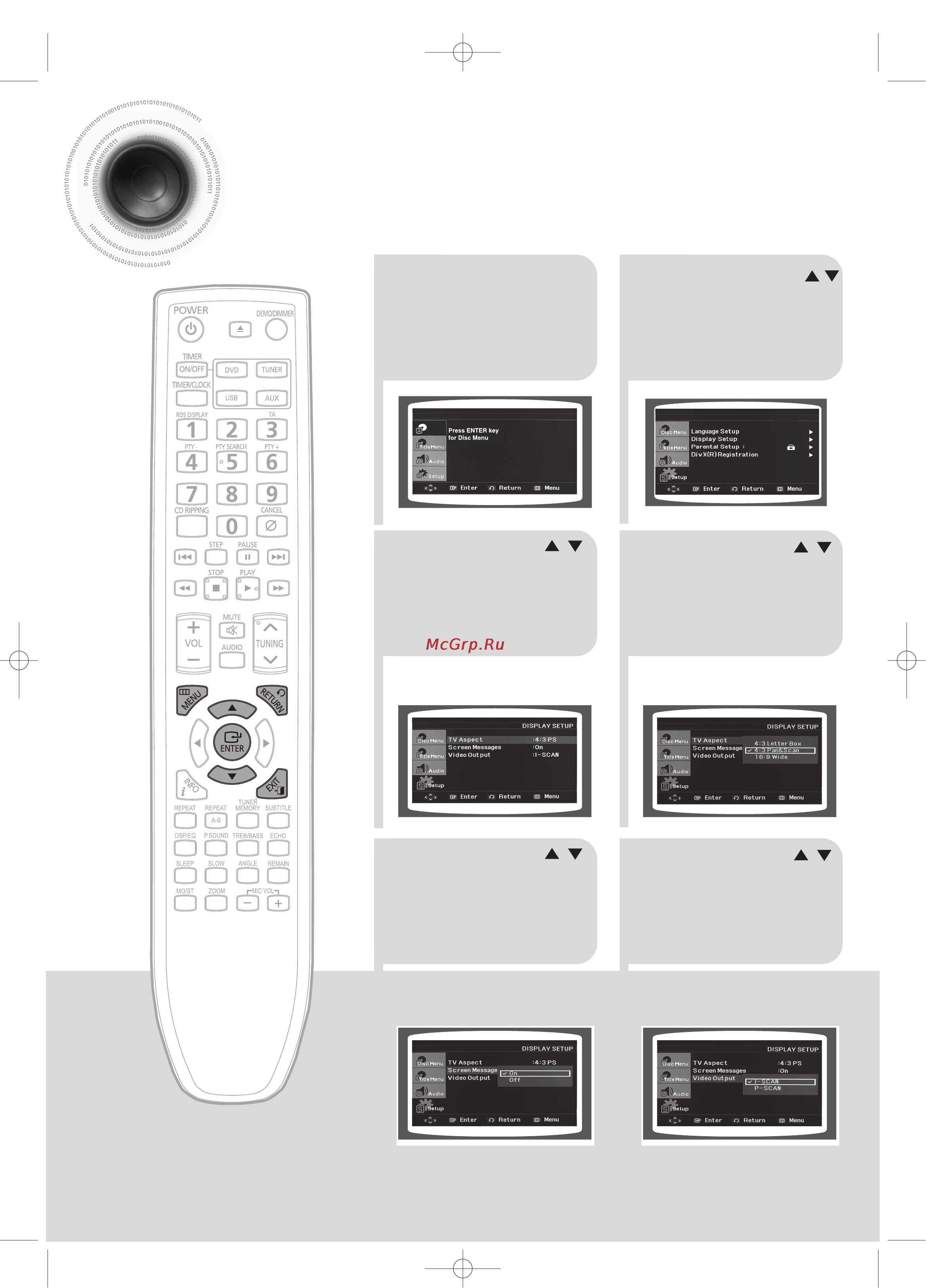Samsung MM-C330 [37/61] Настройка телевизора