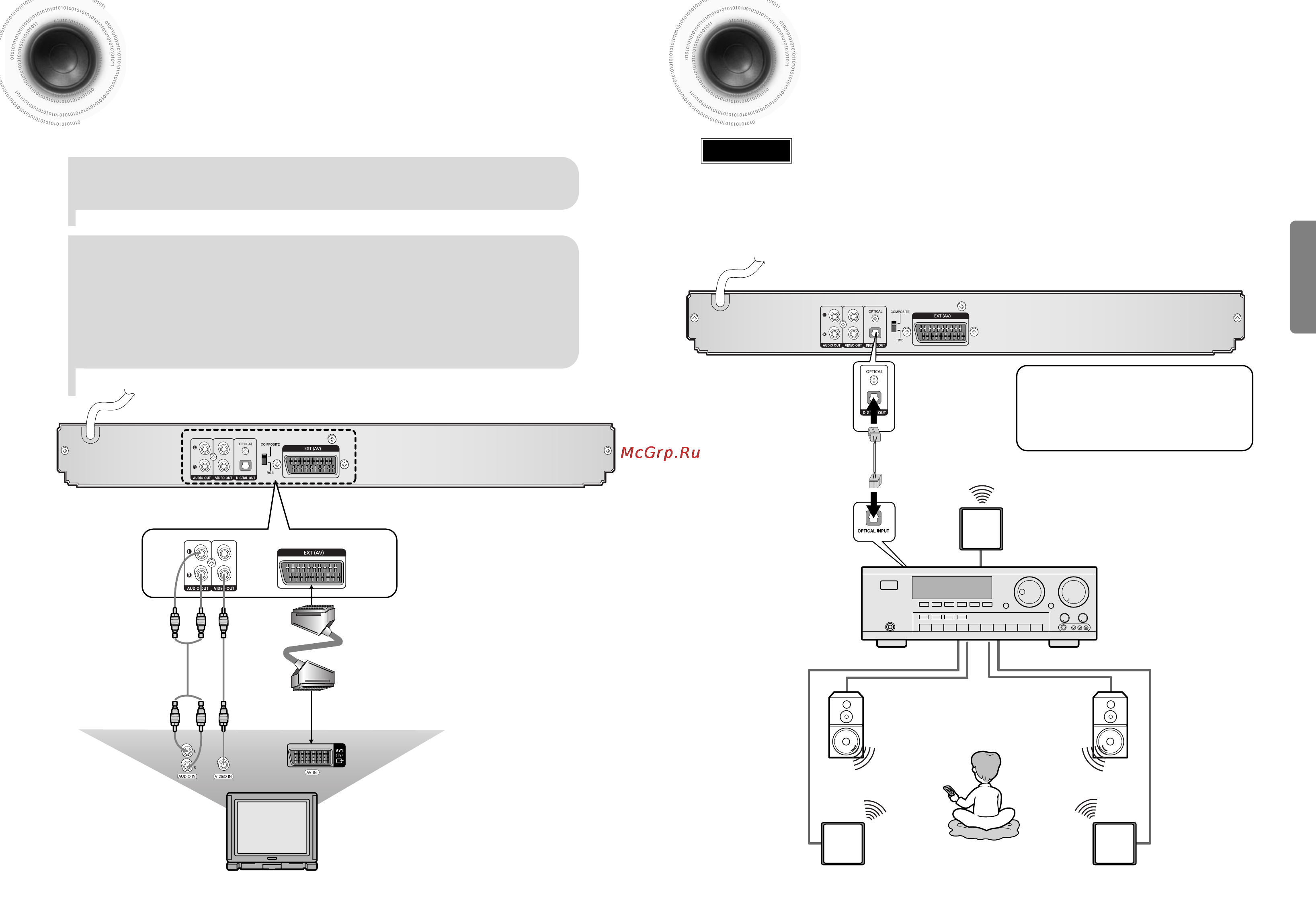 Samsung DVD-K110 [6/29] Подключение к телевизору