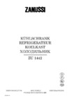 Zanussi ZU 1442 Инструкция по эксплуатации