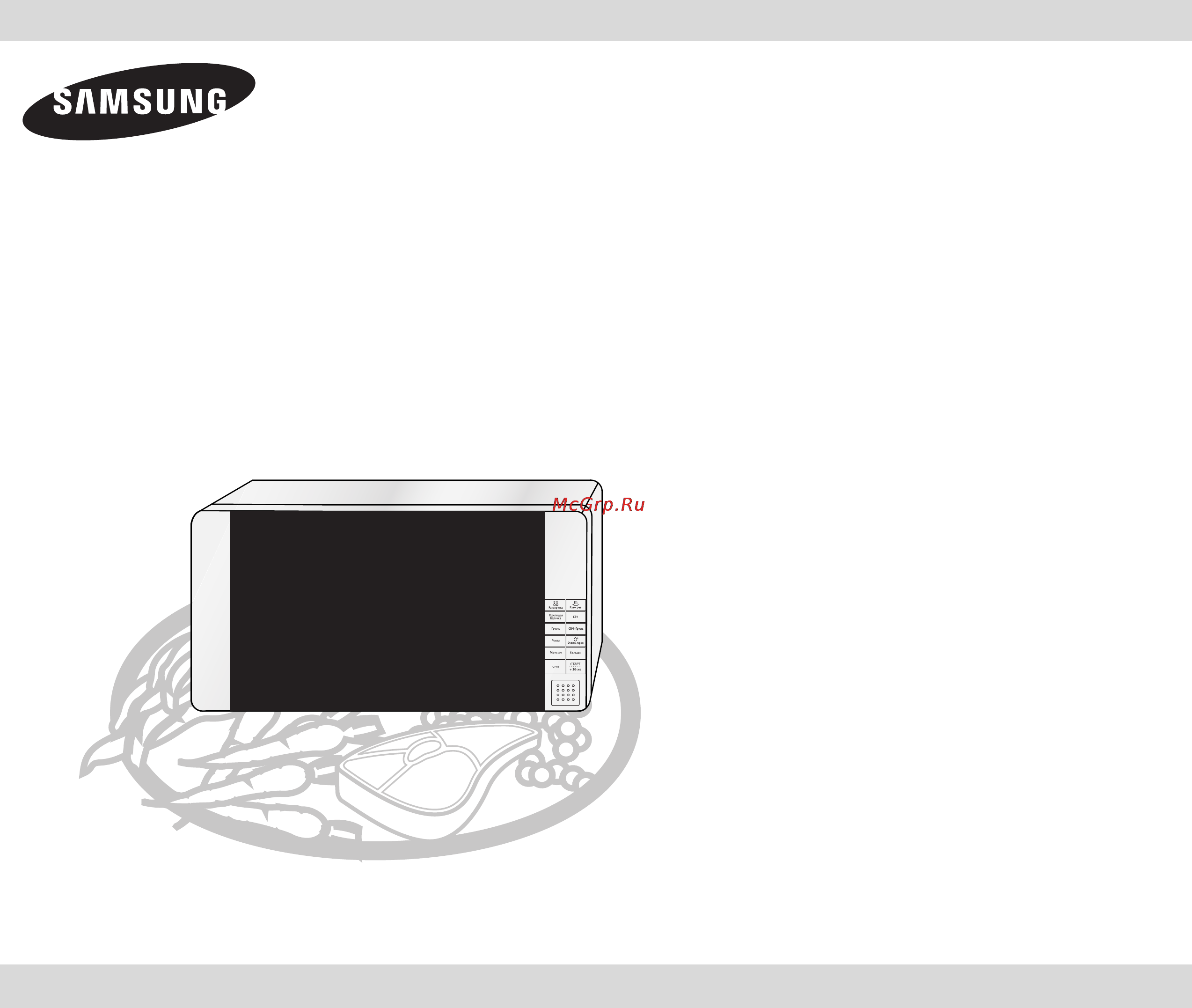 Samsung FG87KSTR Инструкция по эксплуатации онлайн