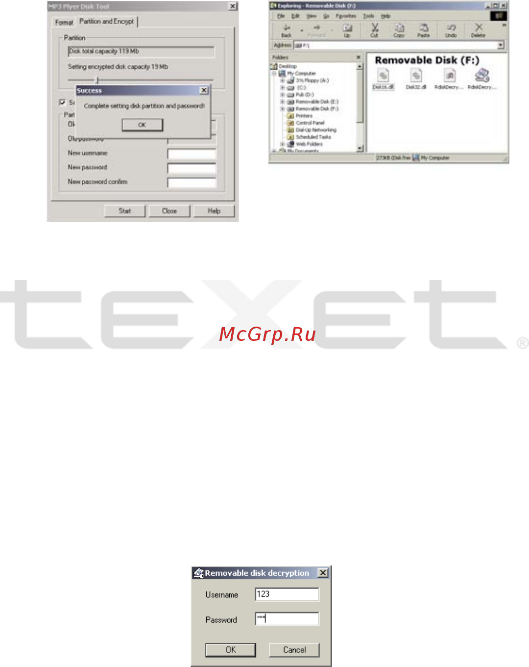 Texet T-202 (256Mb) Инструкция по эксплуатации онлайн [22/34] 130564