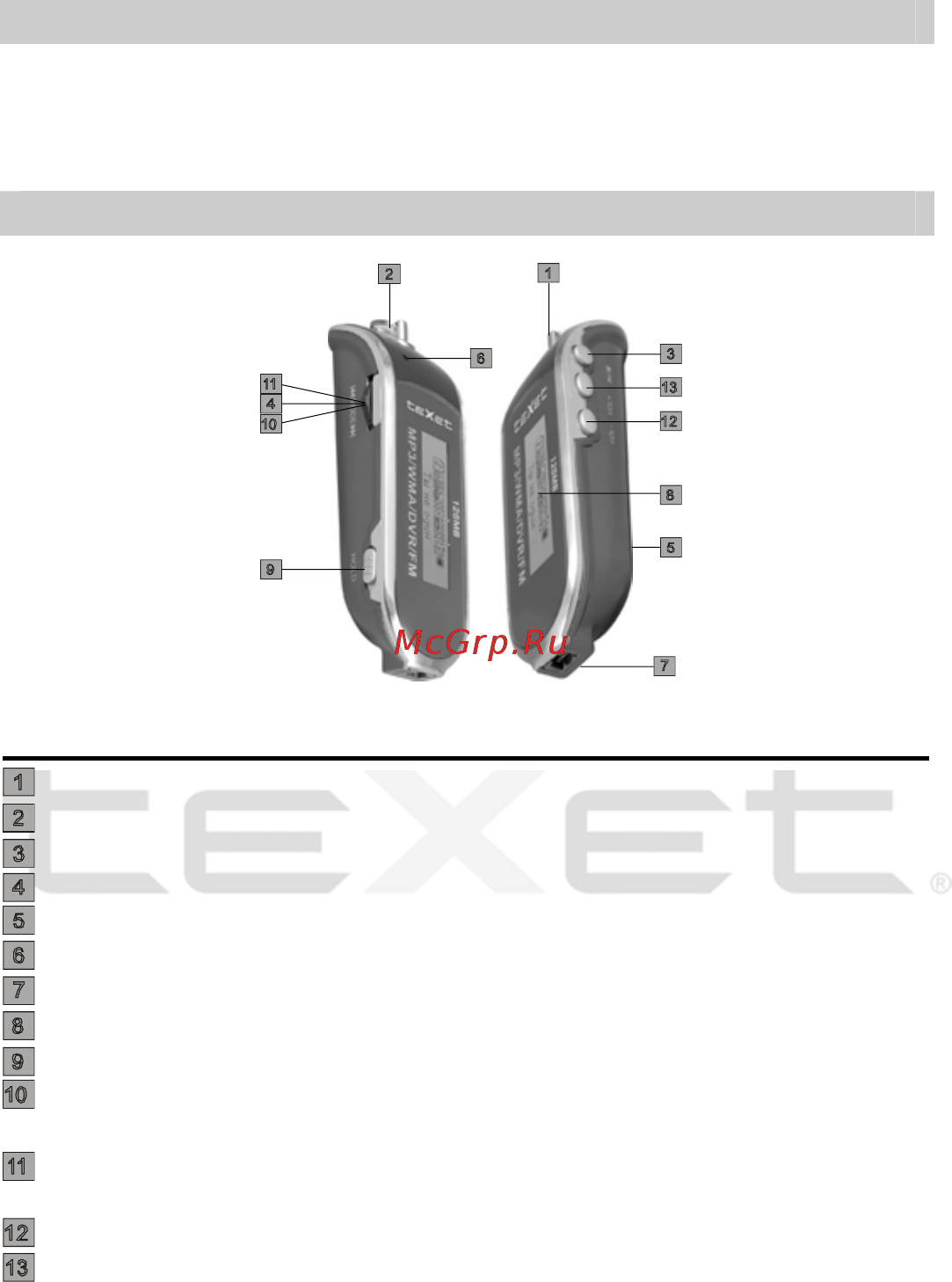 Texet T-201 (128Mb) [4/34] Обзор