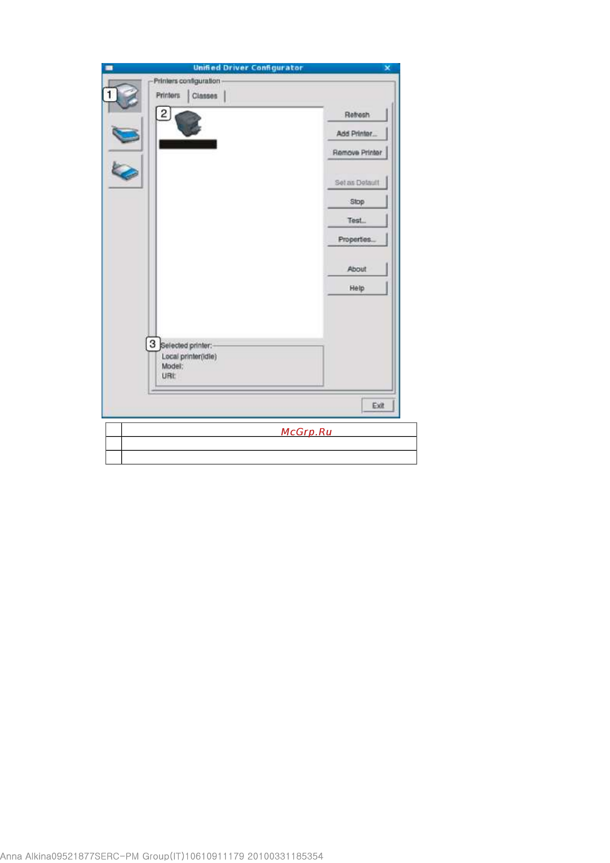 Samsung ML-1665/XEV [52/87] Page 4 of 6 инструменты управления