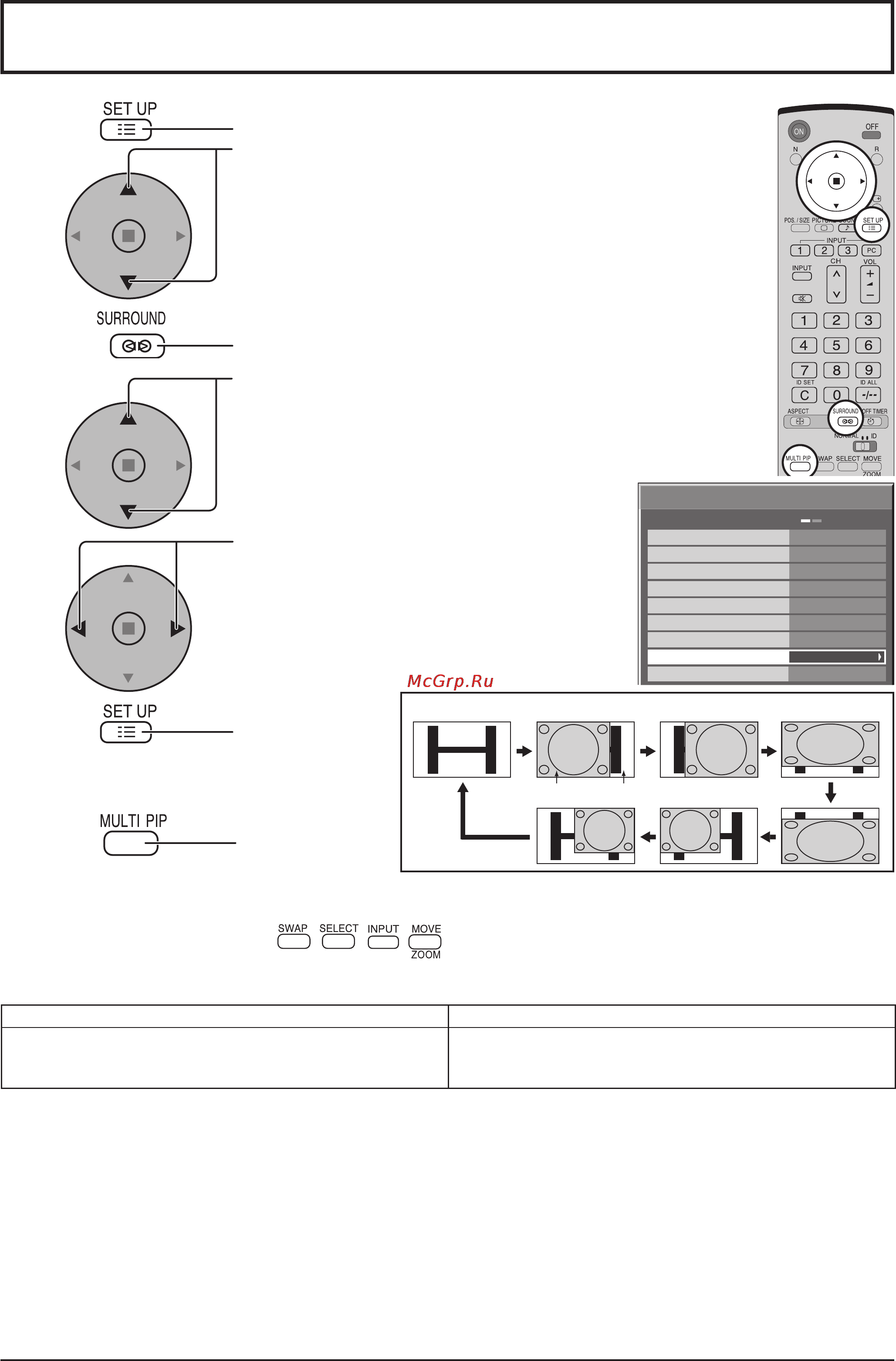 Panasonic TH-103PF9WK [23/48] Advanced pip расширенный pip