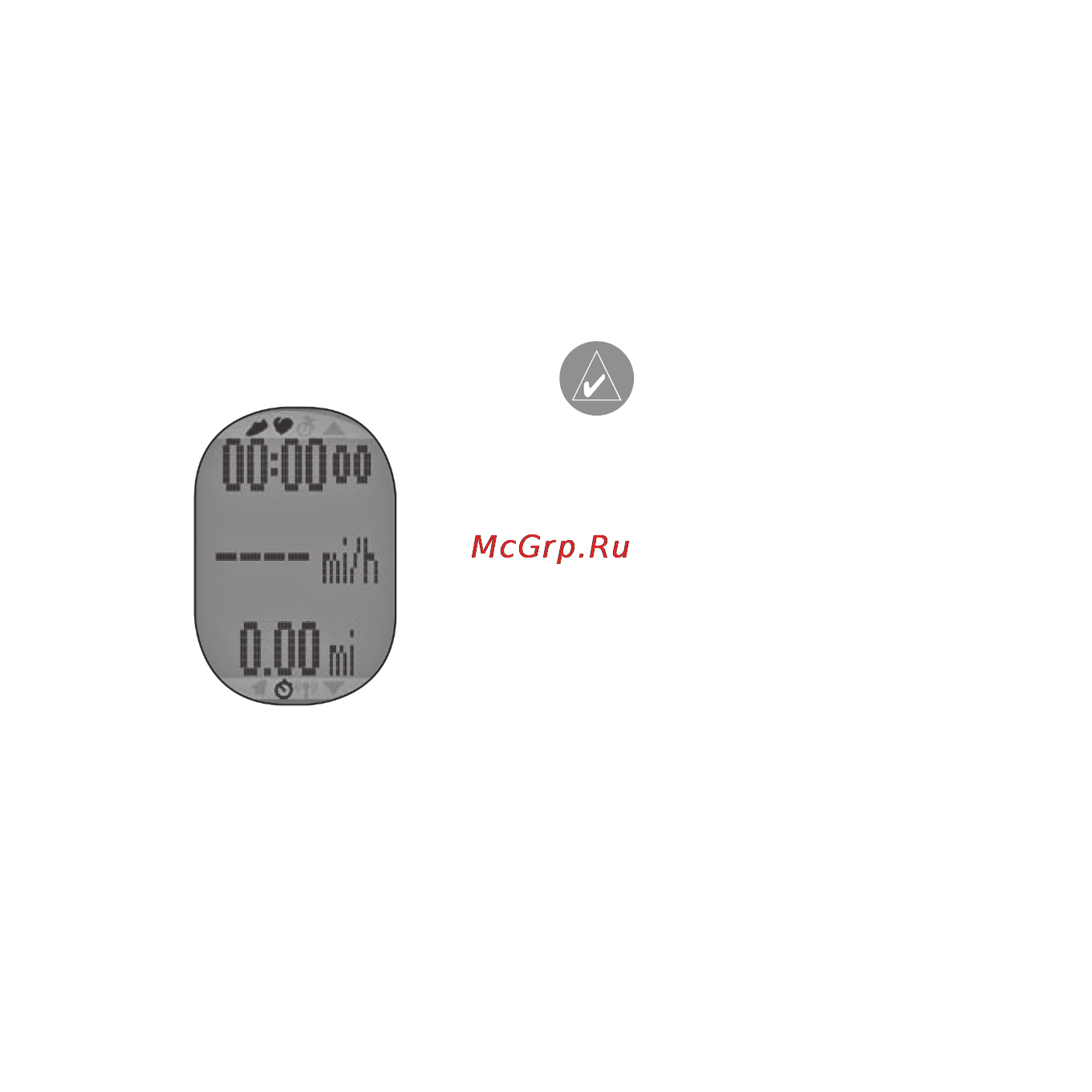 Garmin Forerunner 60 Men Black HRM+Foot Pod [22/60] Режим тренировки