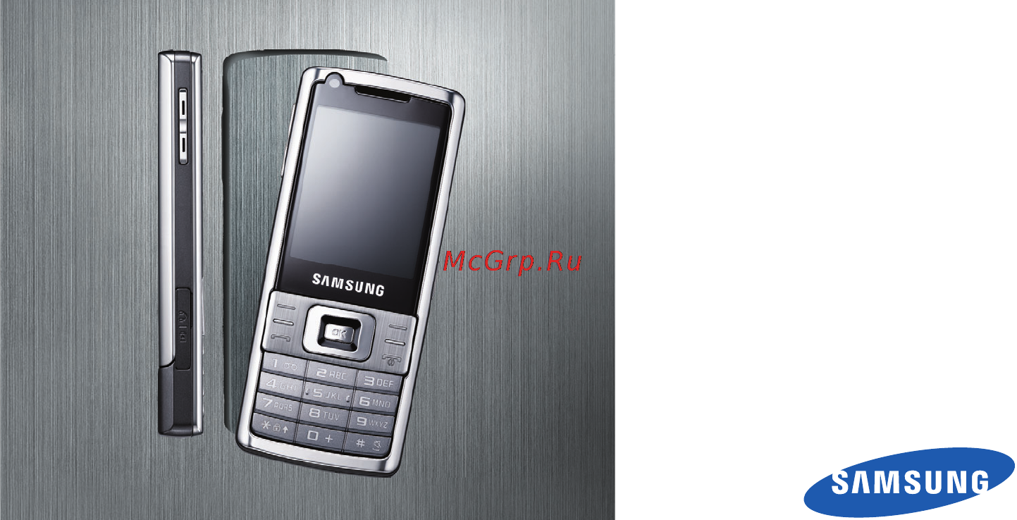 Samsung SGH-L700 Silver Инструкция по эксплуатации онлайн [2/66] 36577