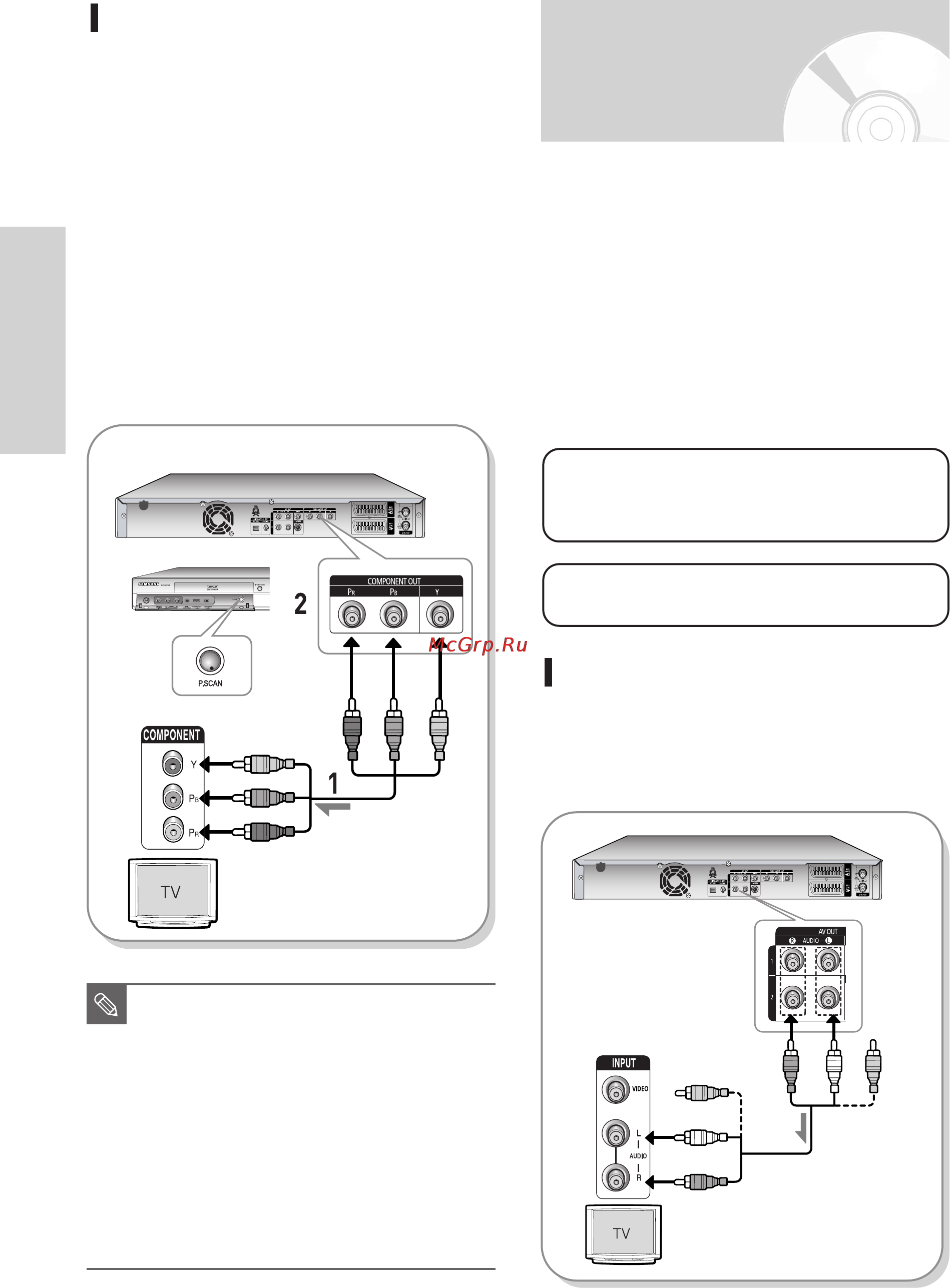 Samsung DVD-HR738 [157/266] Нш типи пщключення