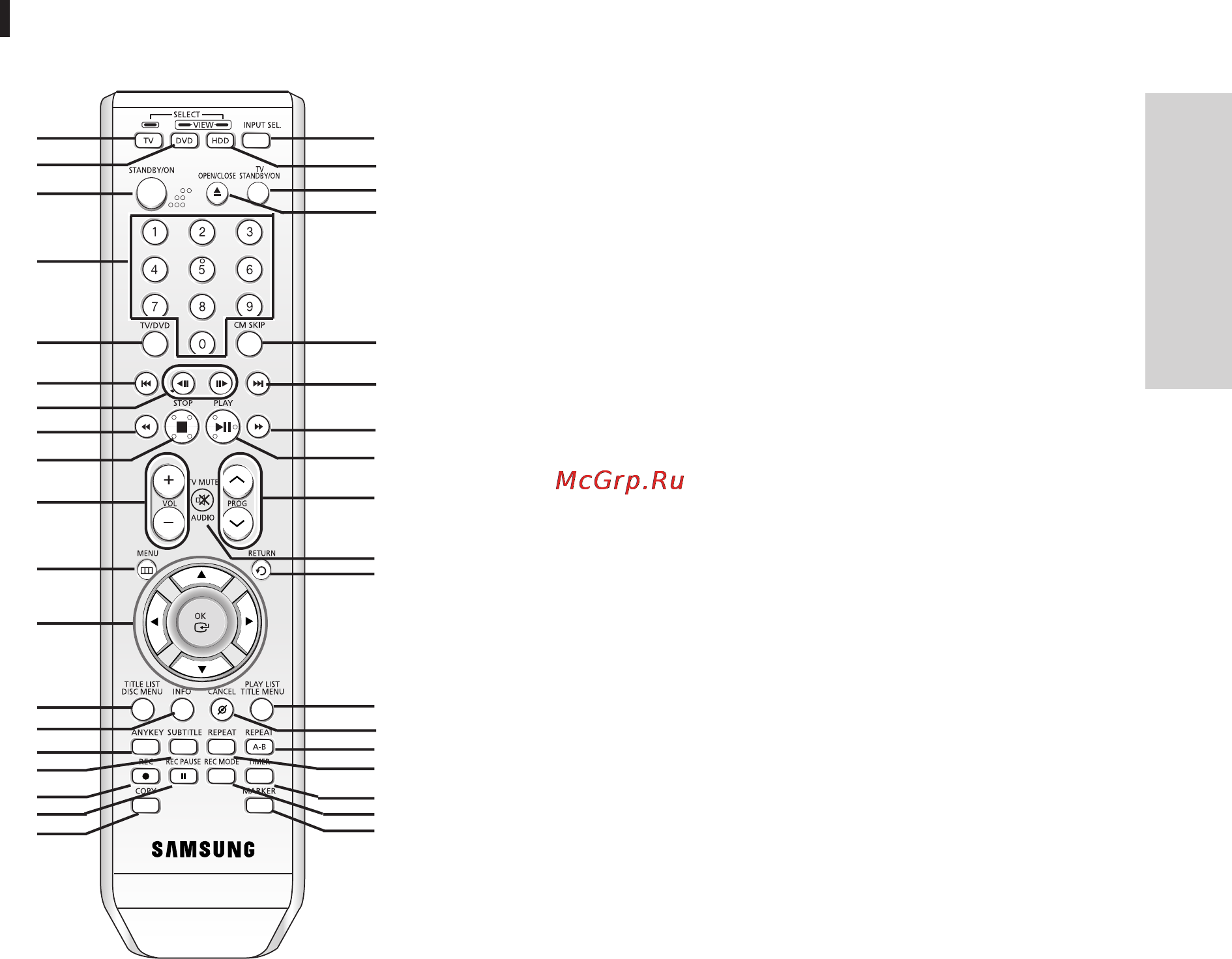 Samsung DVD-HR735 [17/258] Русский 17