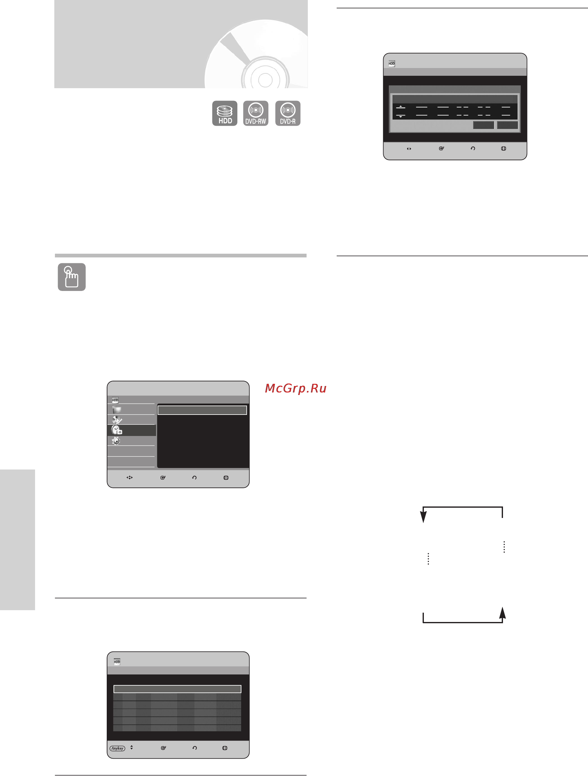 Samsung DVD-HR735 [84/258] Выполнение записи по таймеру