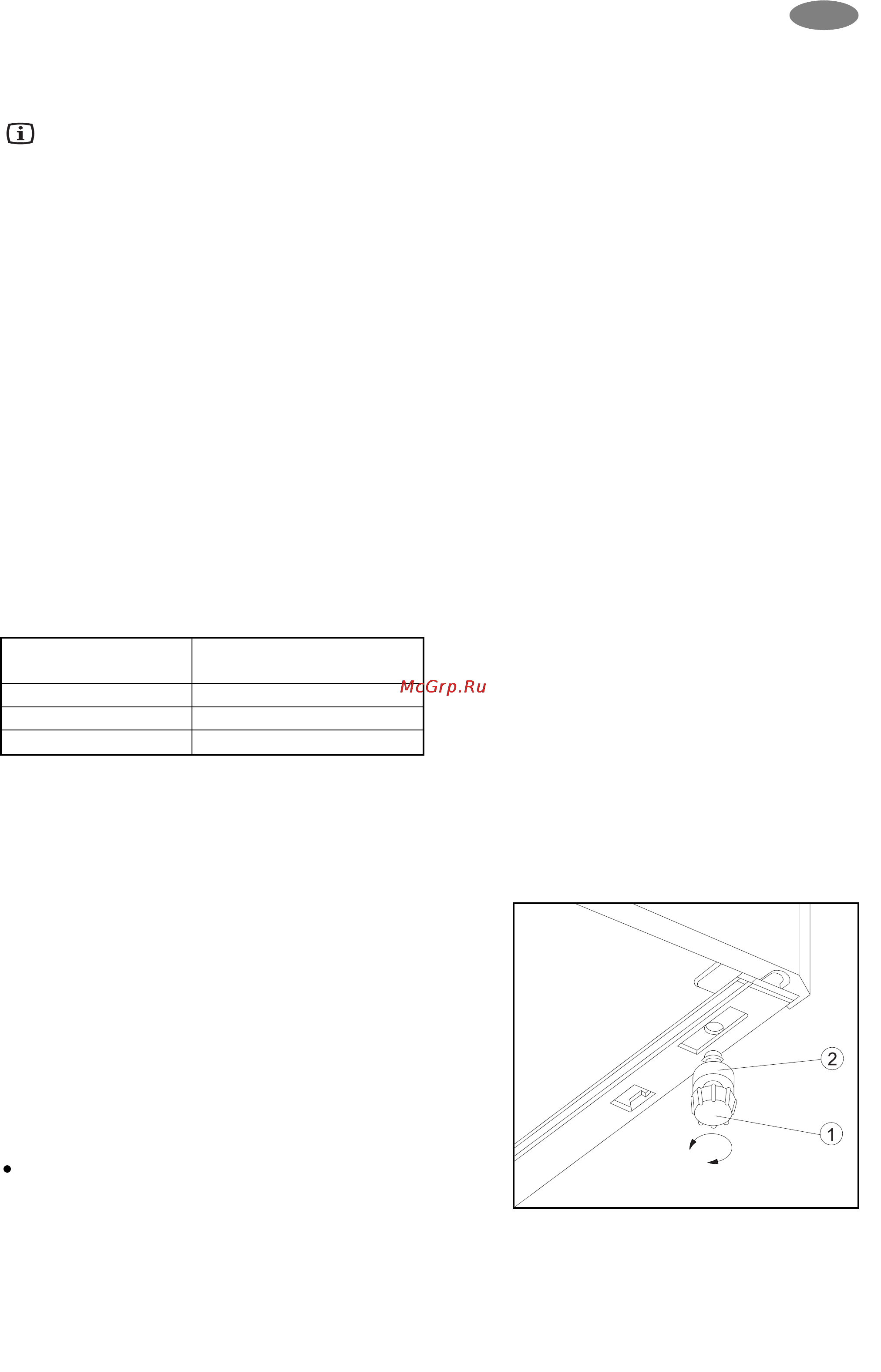 Zanussi ZK 24/11 GO [13/16] Установка прибора