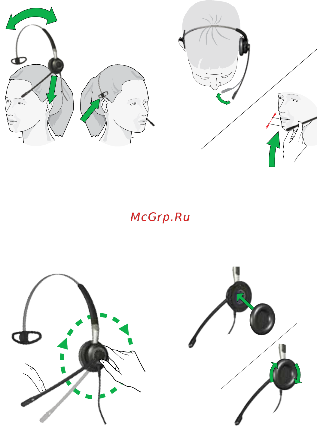 Jabra BIZ 2400 Duo WB Balance [4/11] Гарнитура с головной дужкой