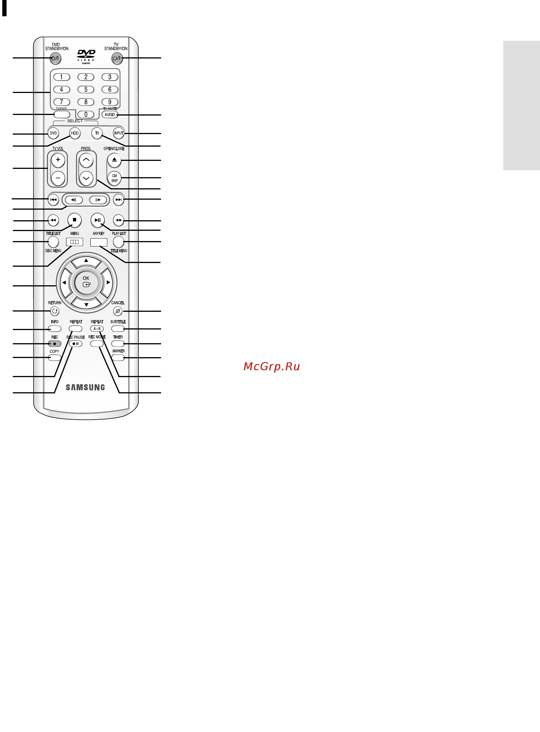 Samsung DVD-HR720 [147/260] X ш i о ж о о о о