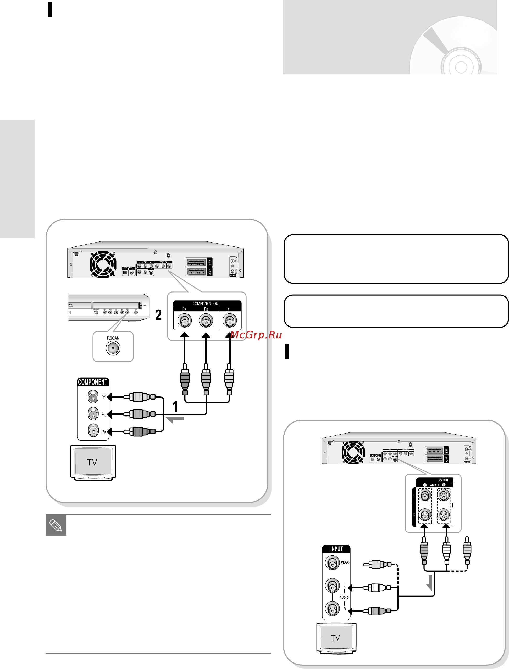 Samsung DVD-HR720 [152/260] Нш типи пщключення