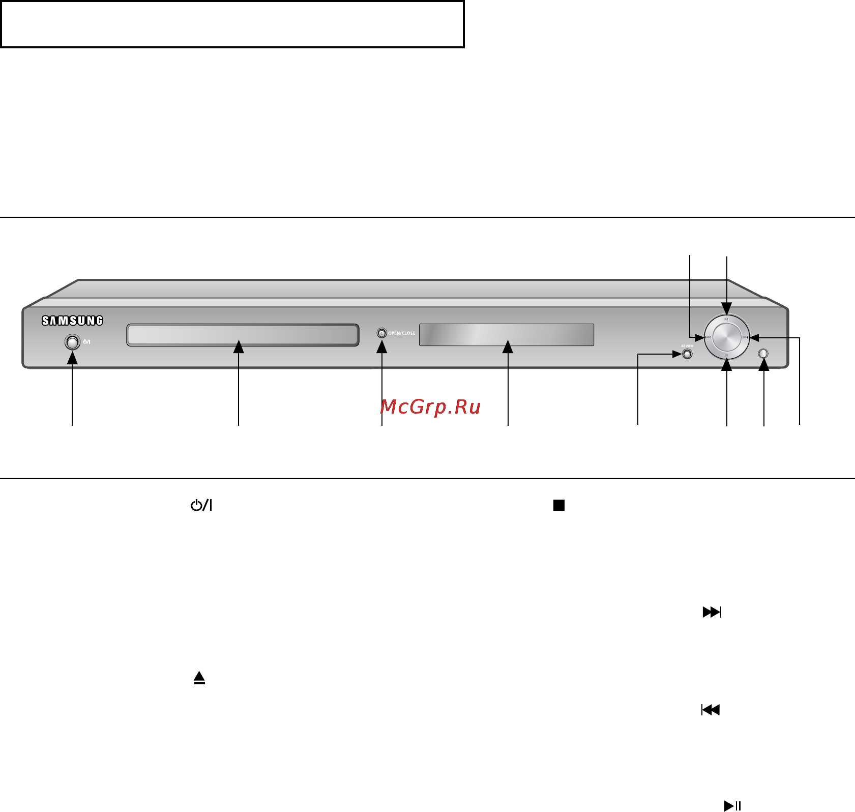 Samsung DVD-HD950 [82/150] Опис
