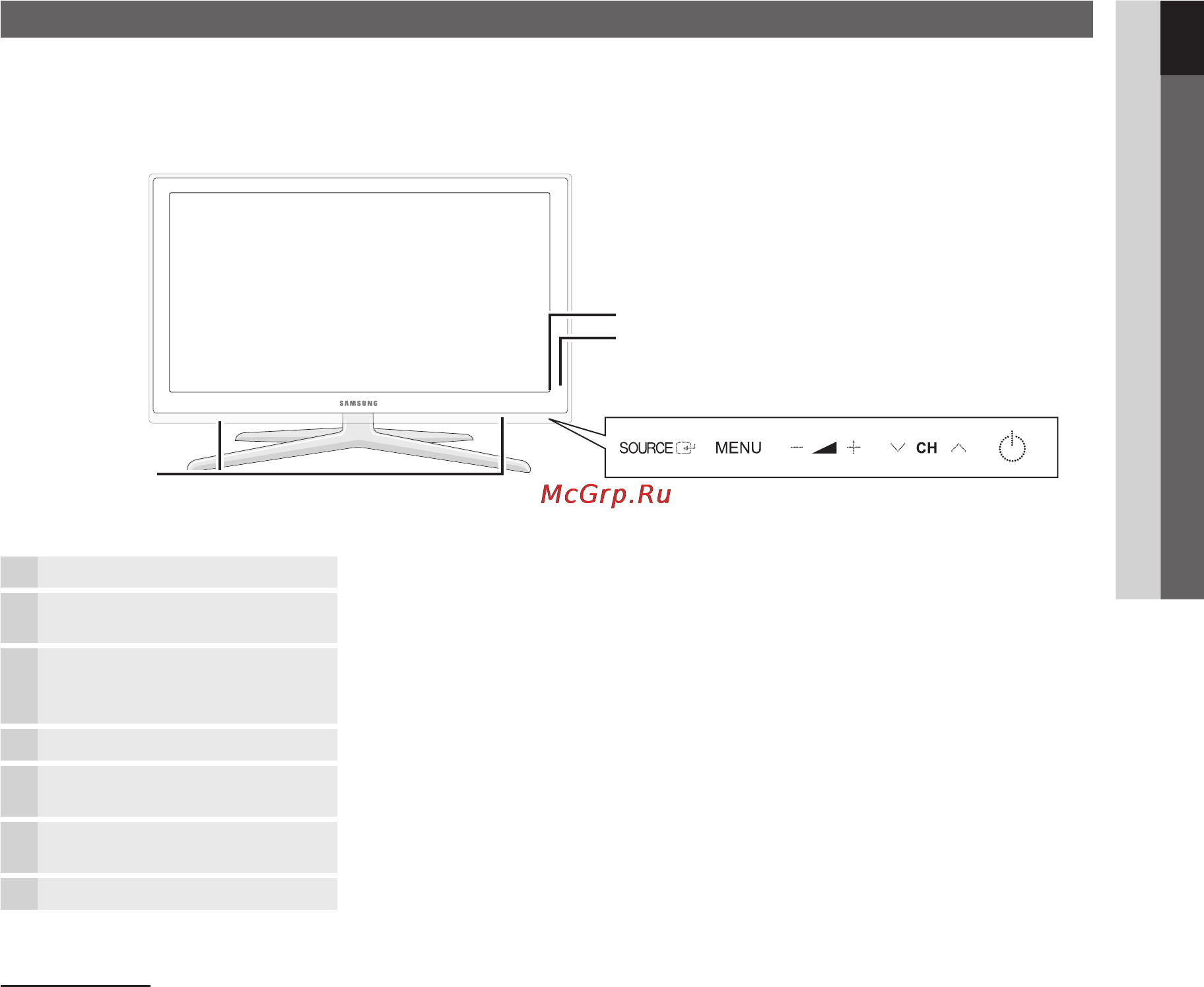 Samsung UE-40 C7000 WW [5/64] Начало работы