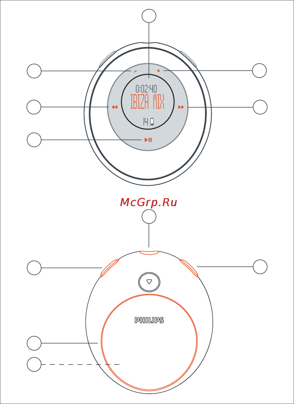 Philips ACT215 Инструкция по эксплуатации онлайн [7/45] 36885